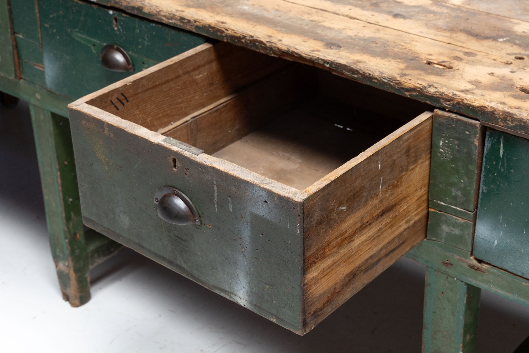 Farmhouse Work Table - Early 20th Century