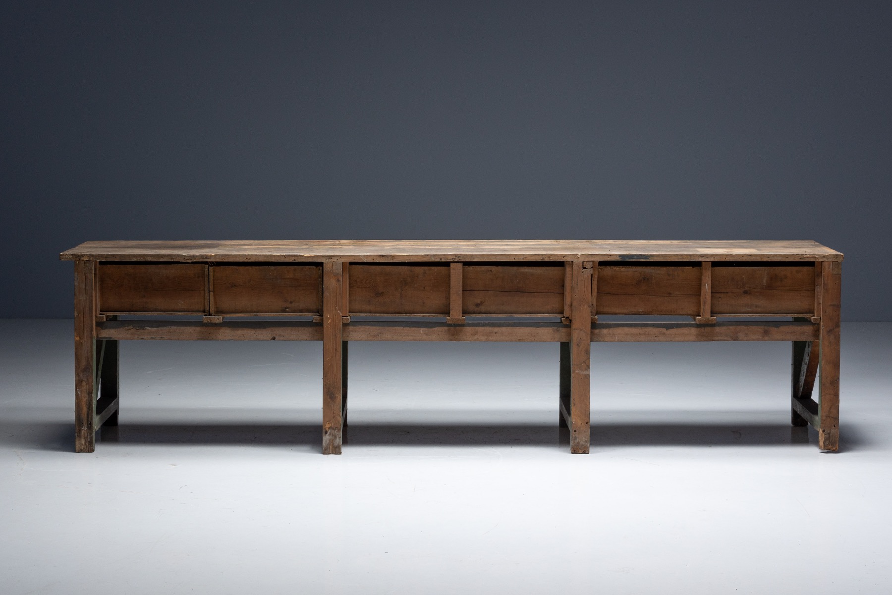Farmhouse Work Table - Early 20th Century
