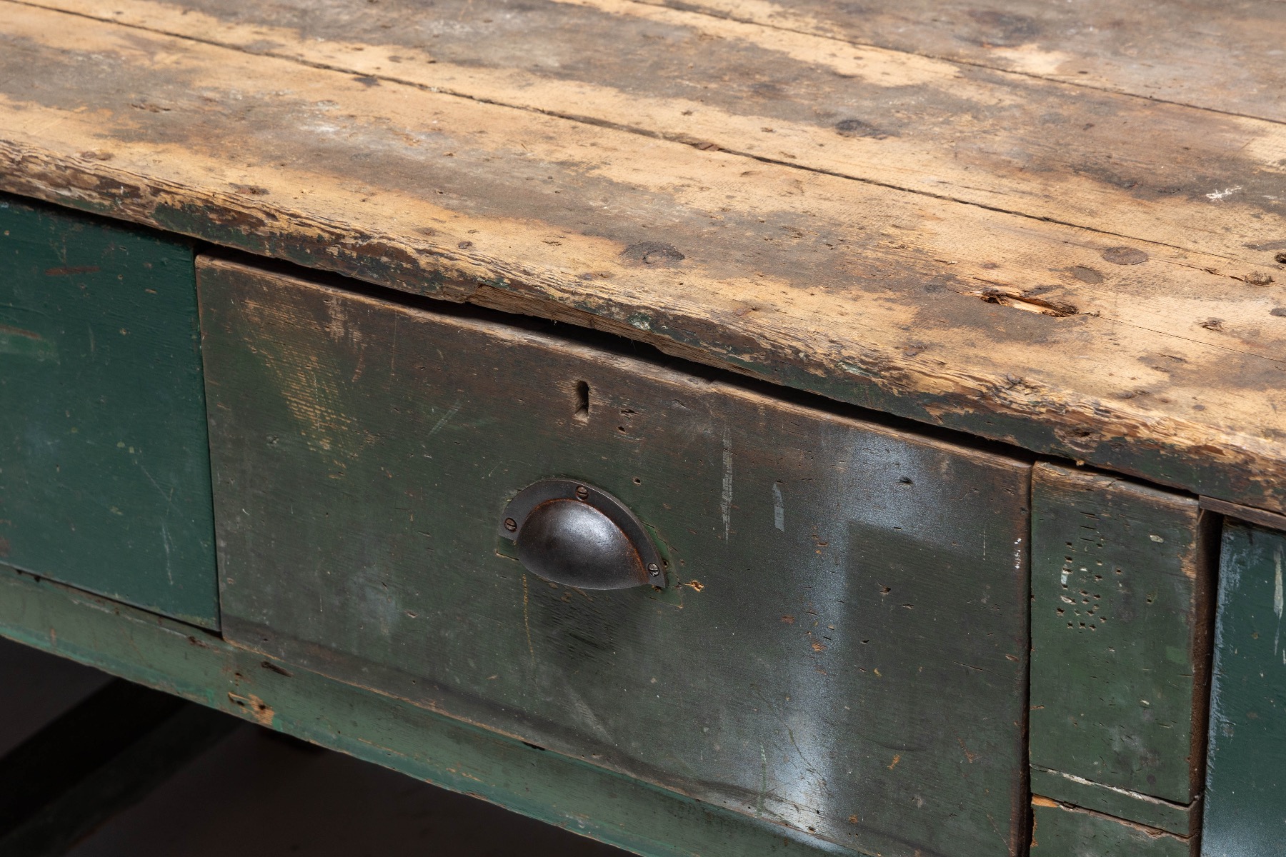 Farmhouse Work Table - Early 20th Century