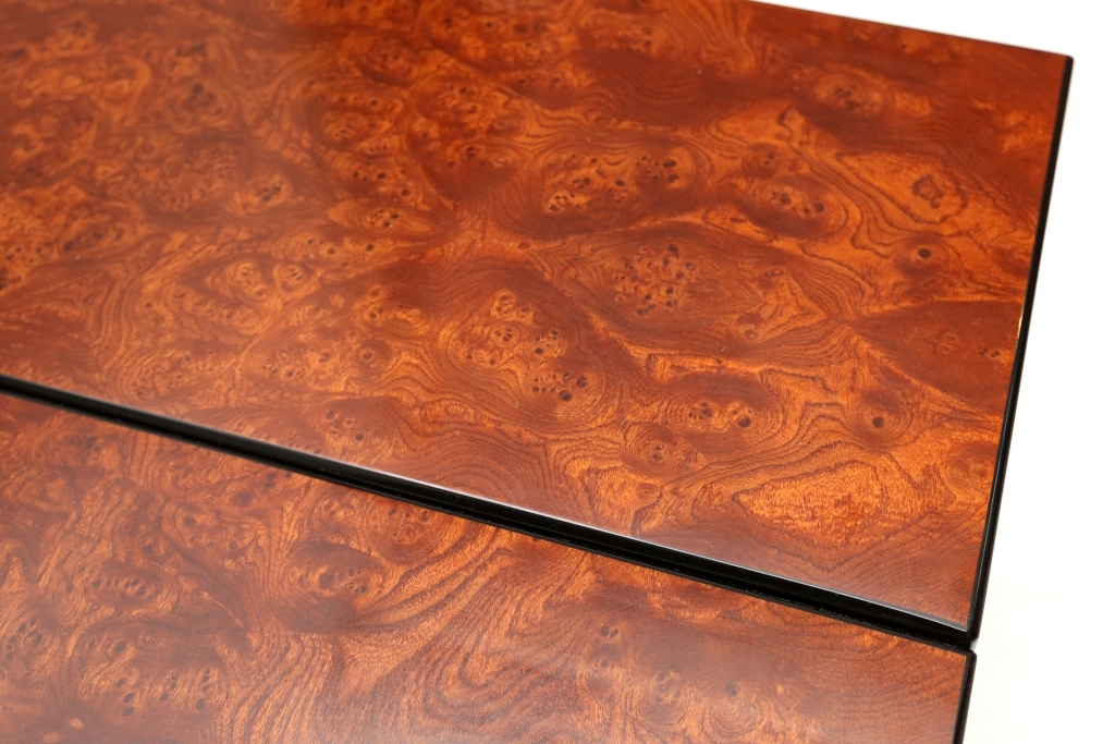 Willy Rizzo Burl Coffee Table - 1970s