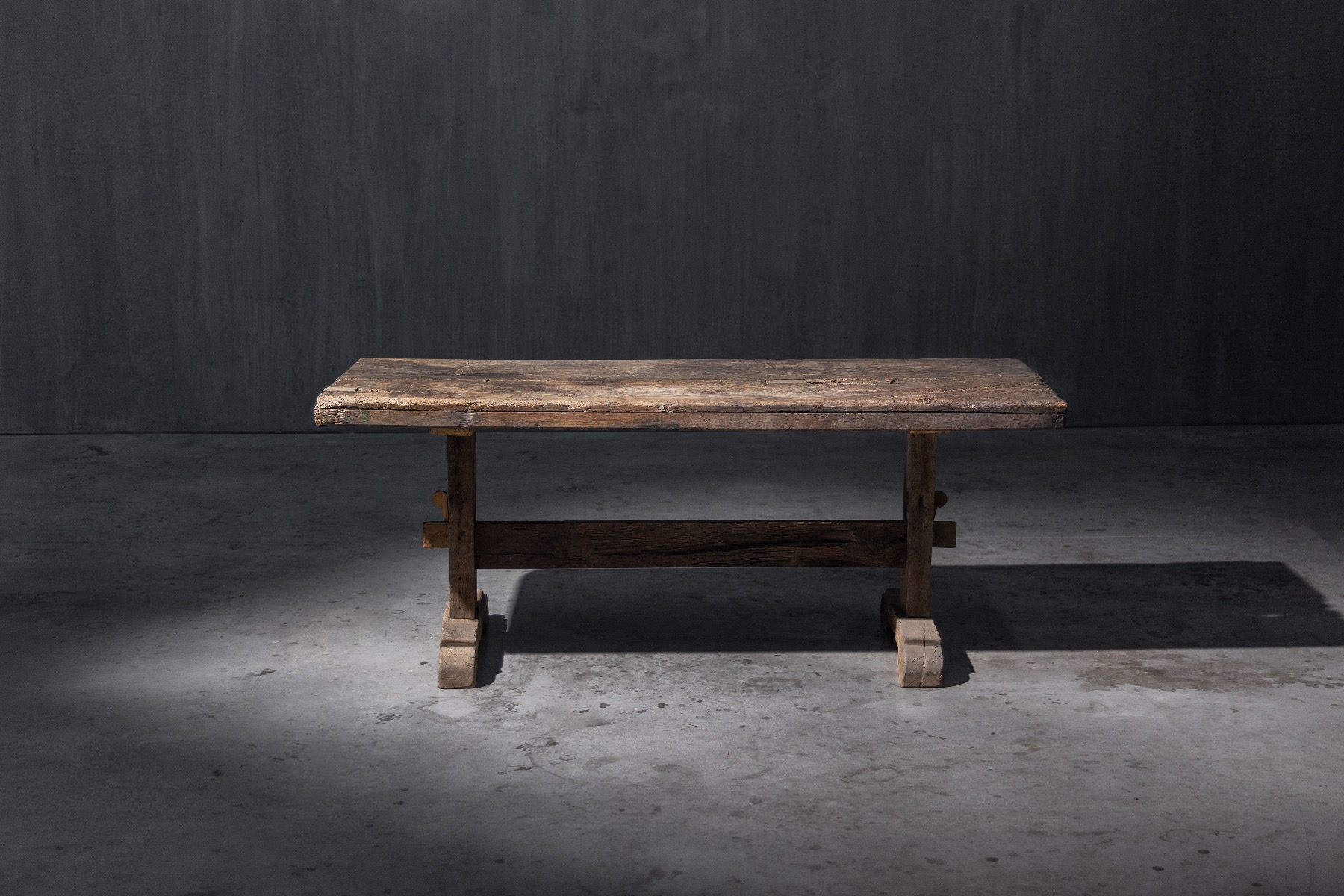 Primitive Wabi Sabi Table - 19th Century