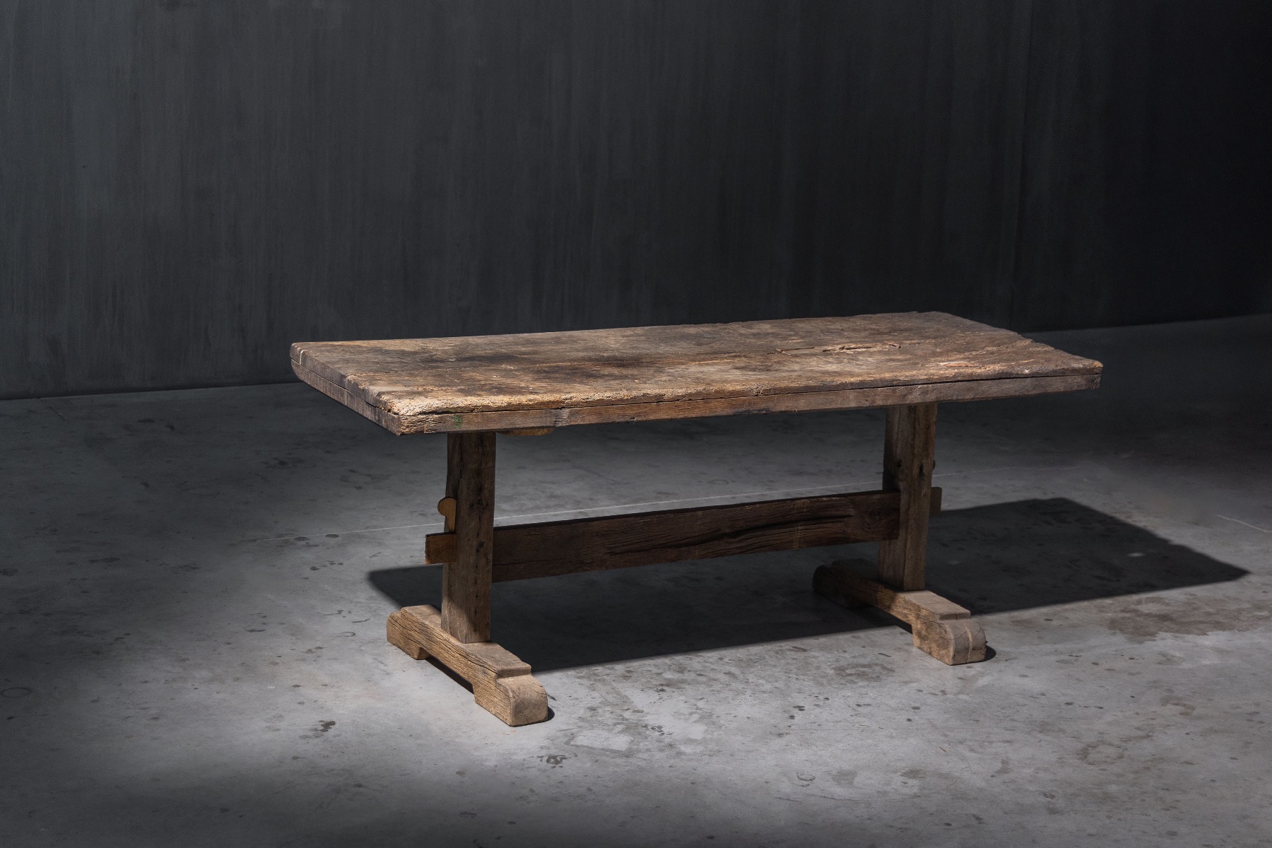 Primitive Wabi Sabi Table - 19th Century