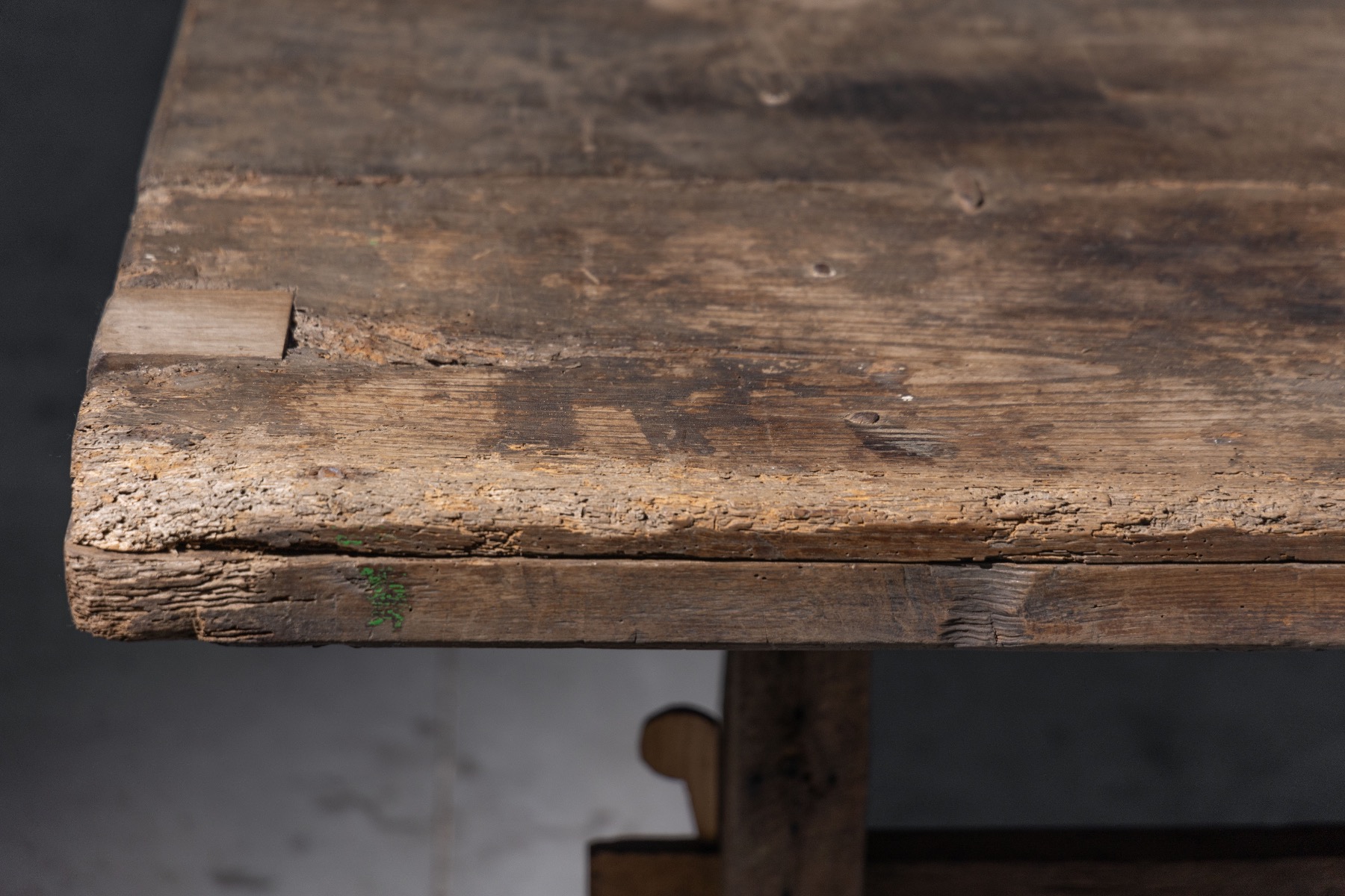 Primitive Wabi Sabi Table - 19th Century