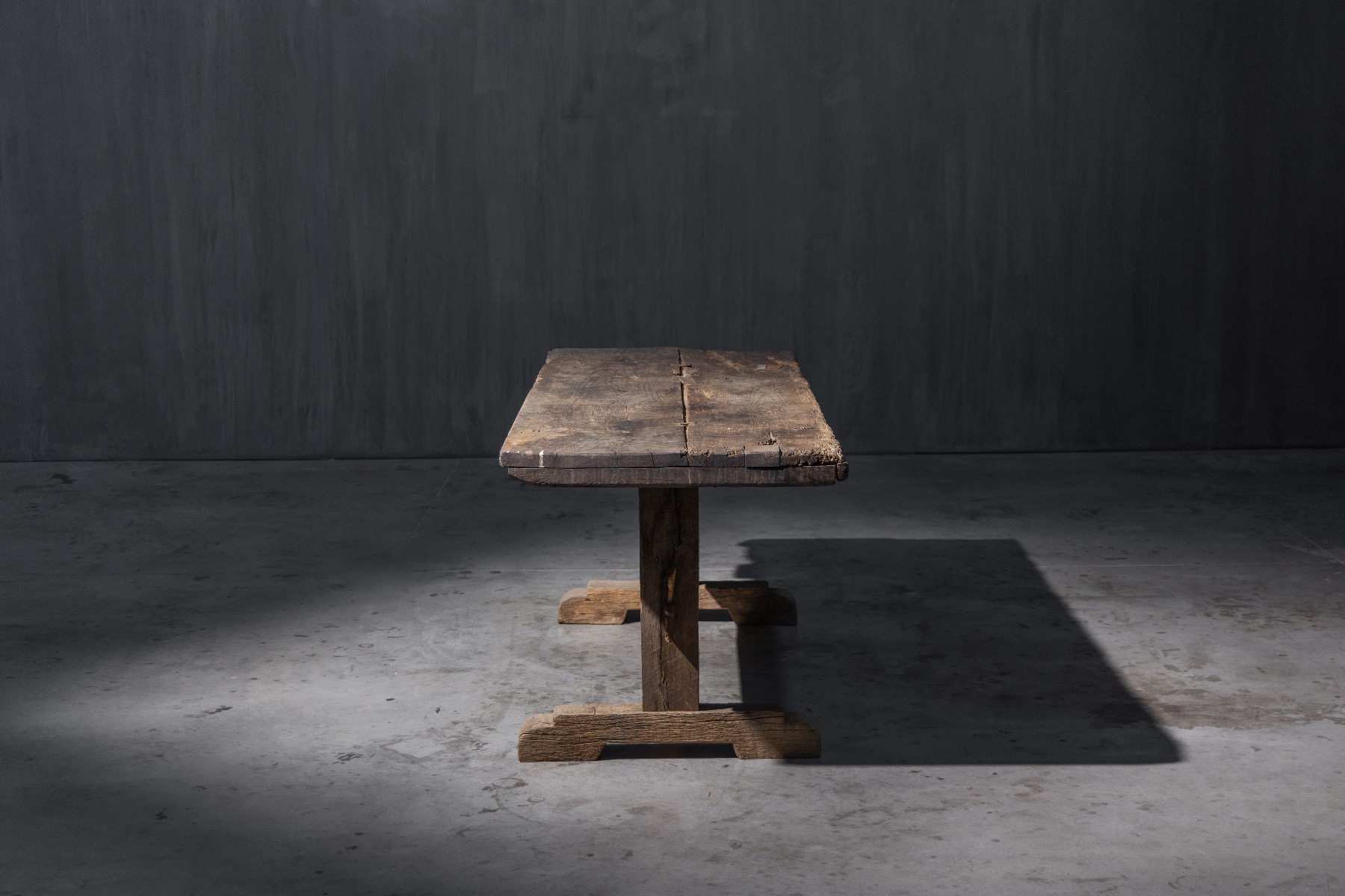 Primitive Wabi Sabi Table - 19th Century