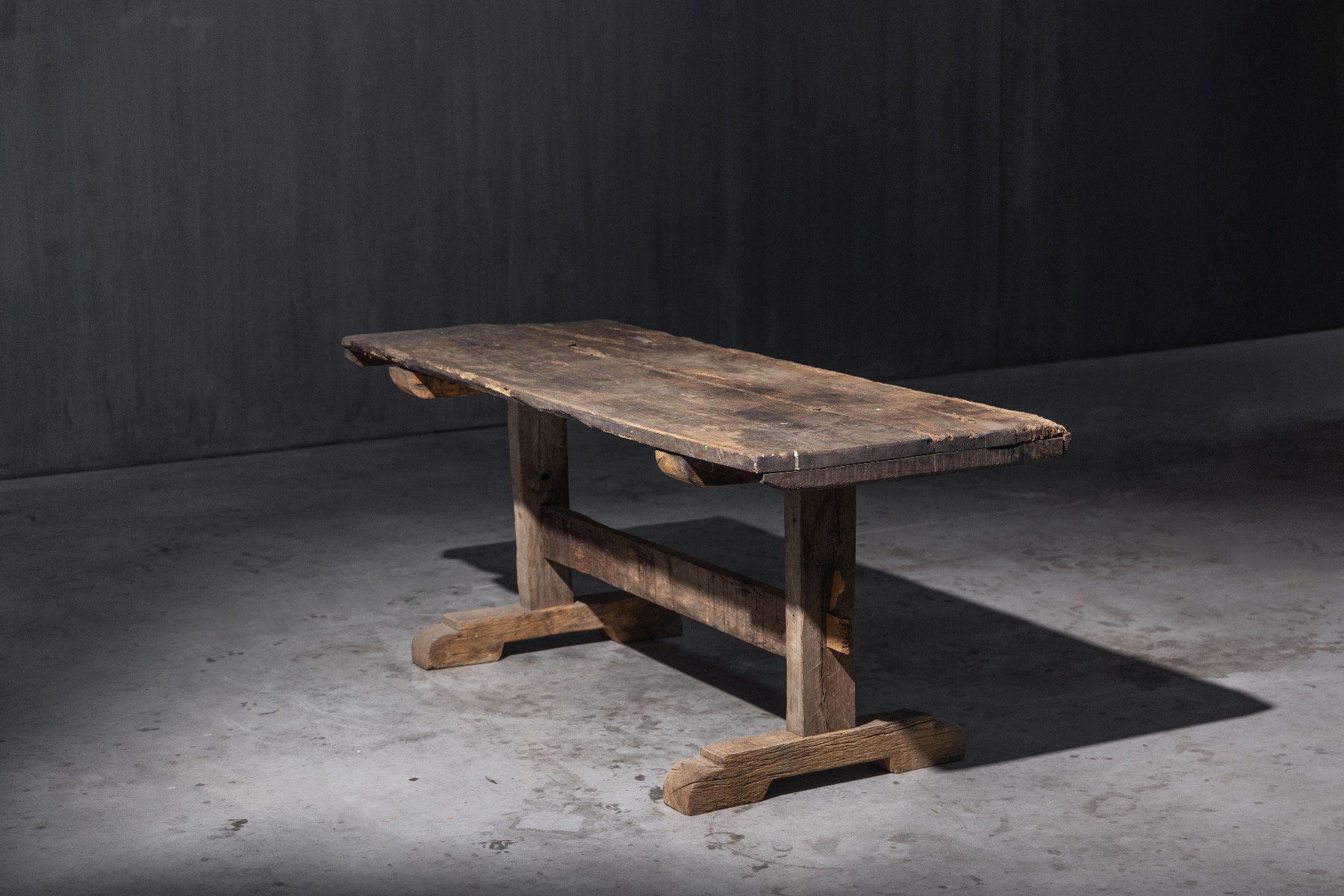 Primitive Wabi Sabi Table - 19th Century