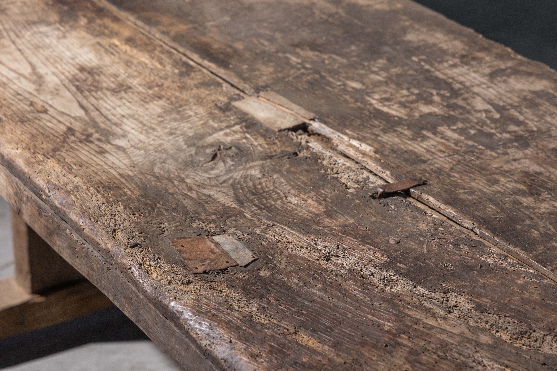 Primitive Wabi Sabi Table - 19th Century