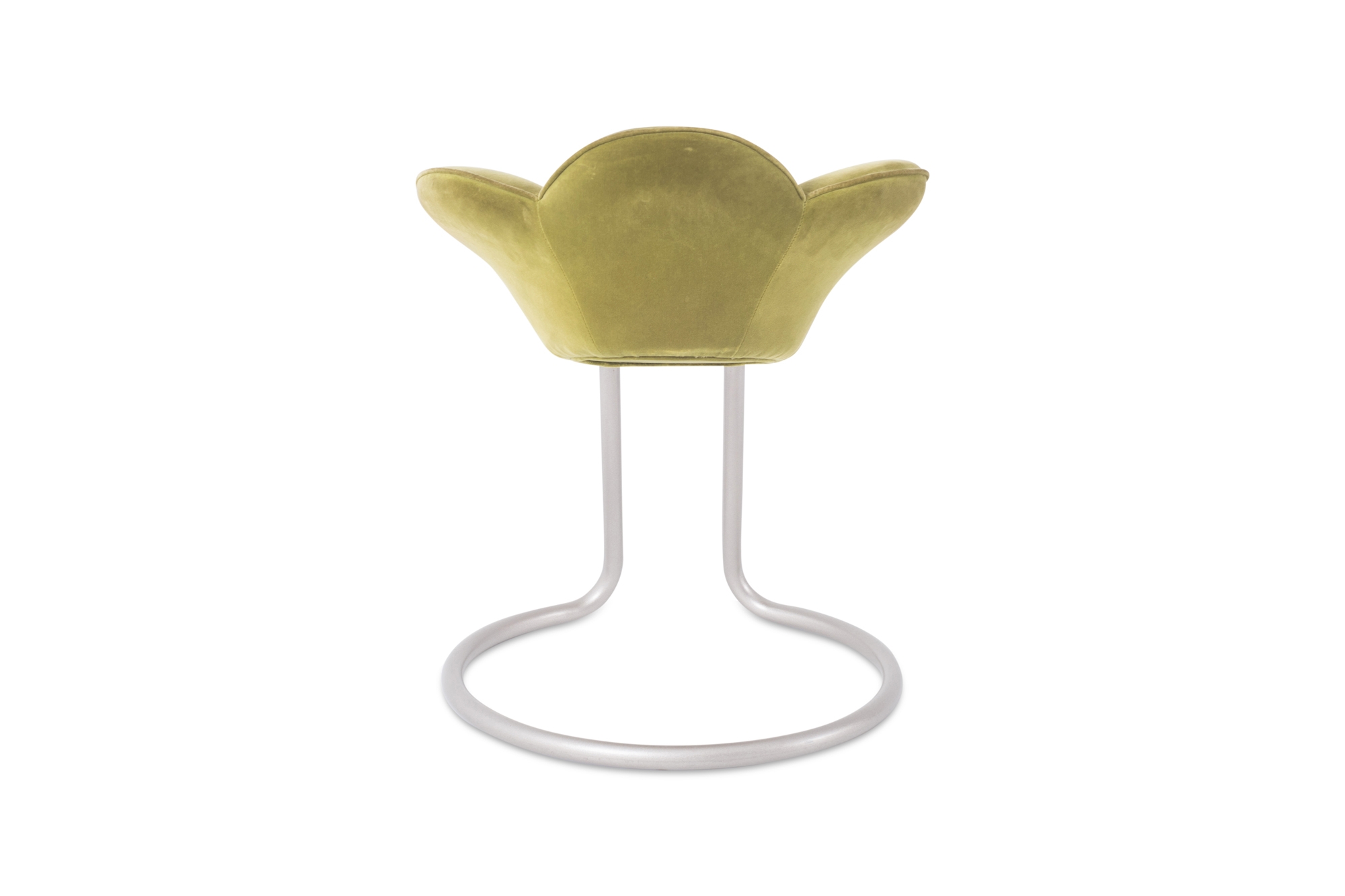 Edra Soshun Low Stools in Green Velvet by Masanori Umeda - 1990s