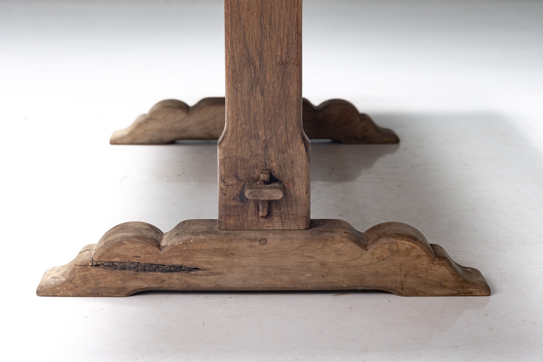 Rustic Primitive Dining Table - Early 20th Century