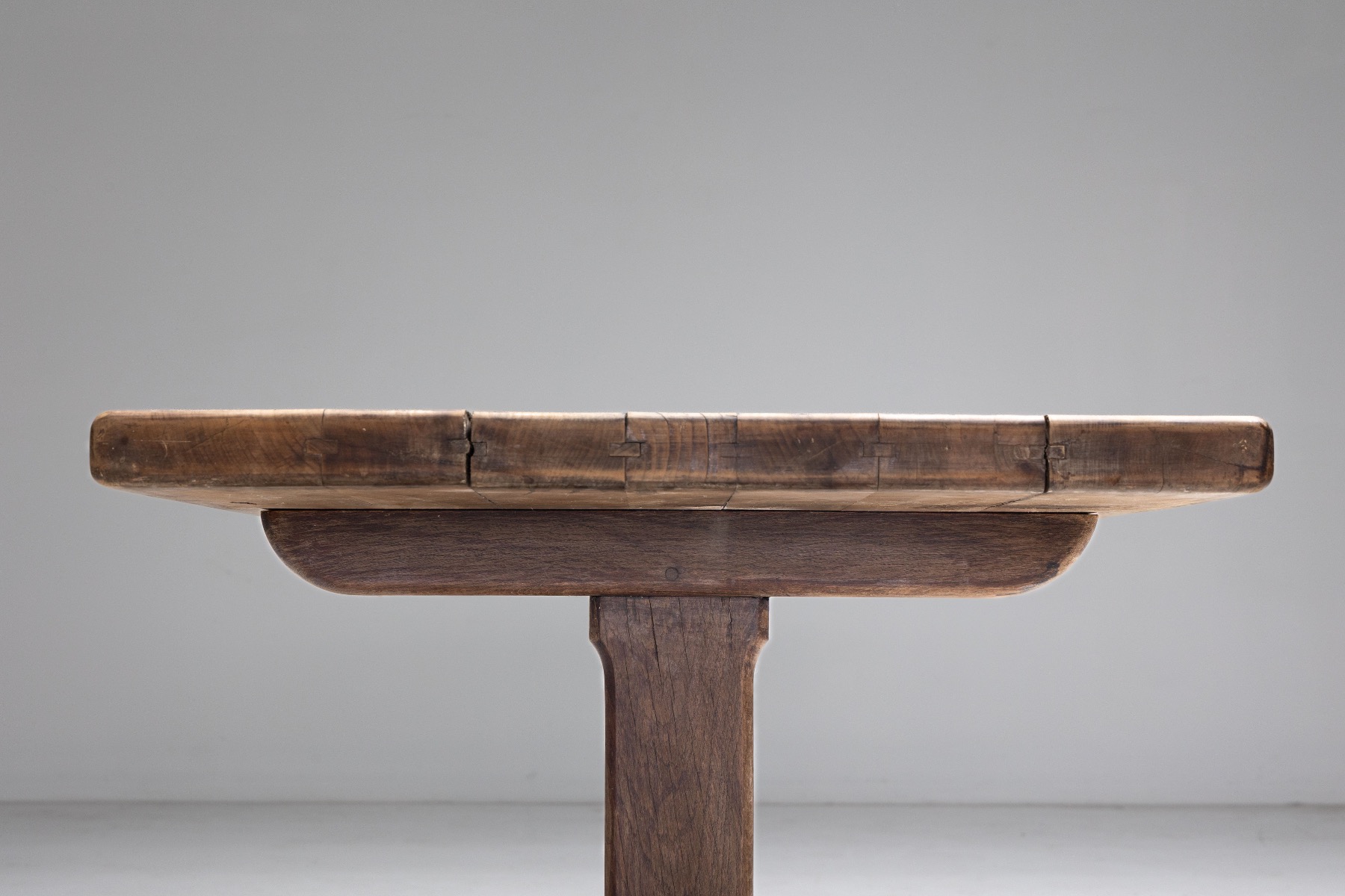 Rustic Primitive Dining Table - Early 20th Century