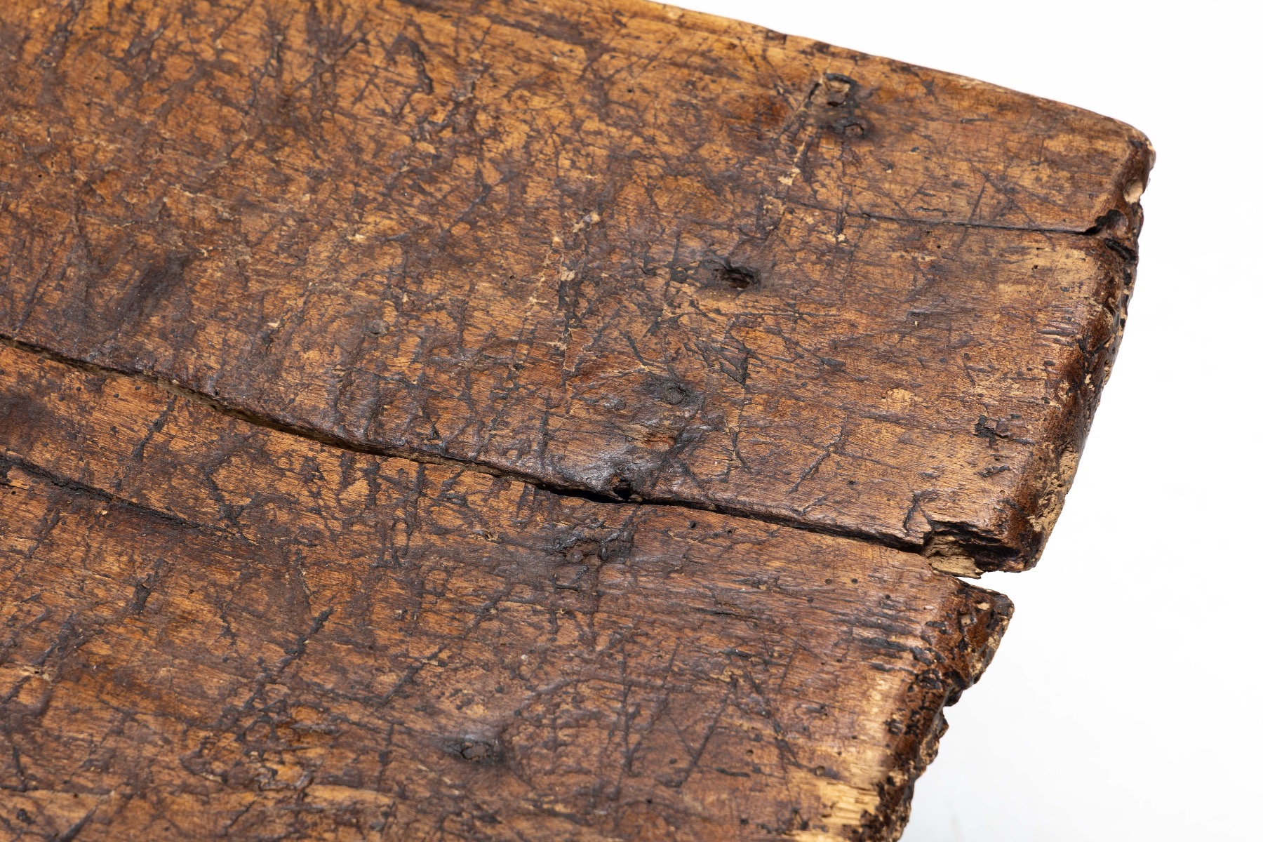 Organic Wabi Sabi Side Table - Early 20th Century