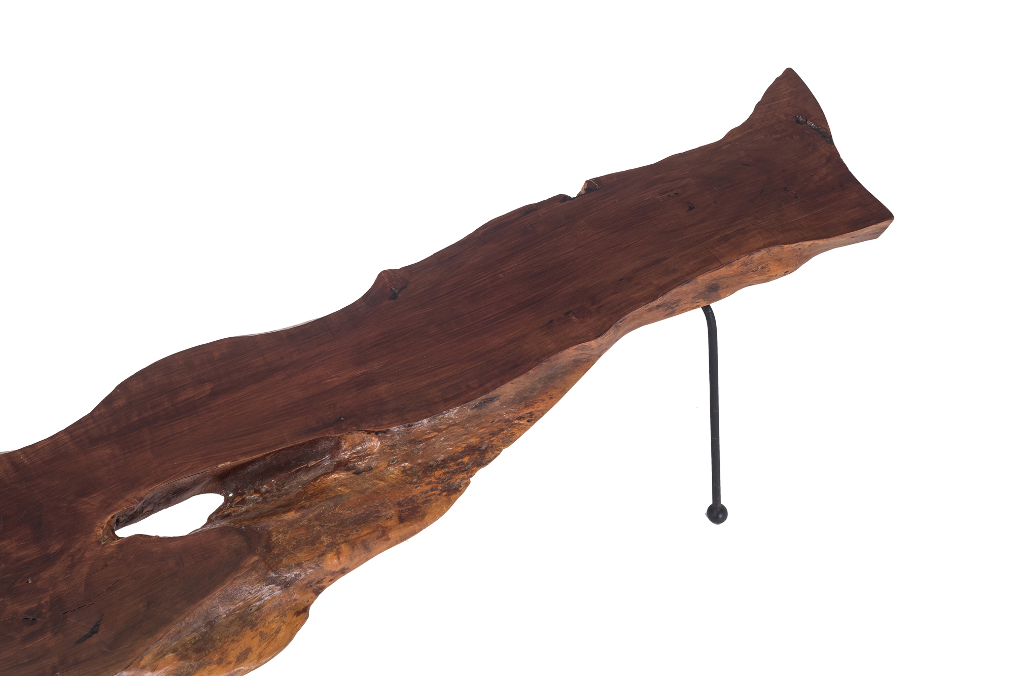 Wabi Sabi Style Coffee Table in Organic Walnut - 1960s