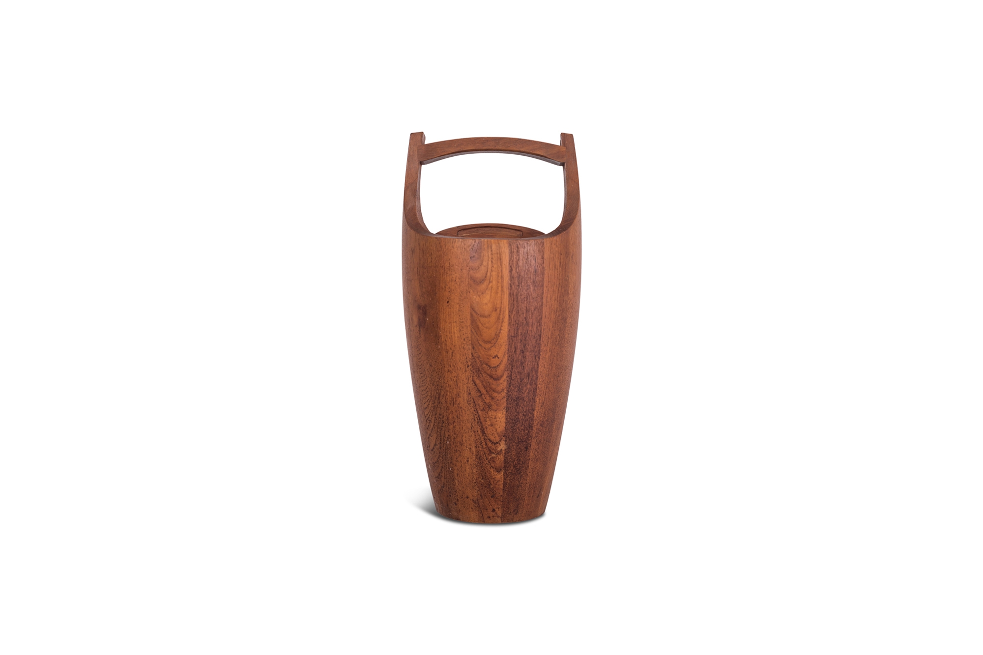 Danish Ice Bucket in Solid Teak - 1960s