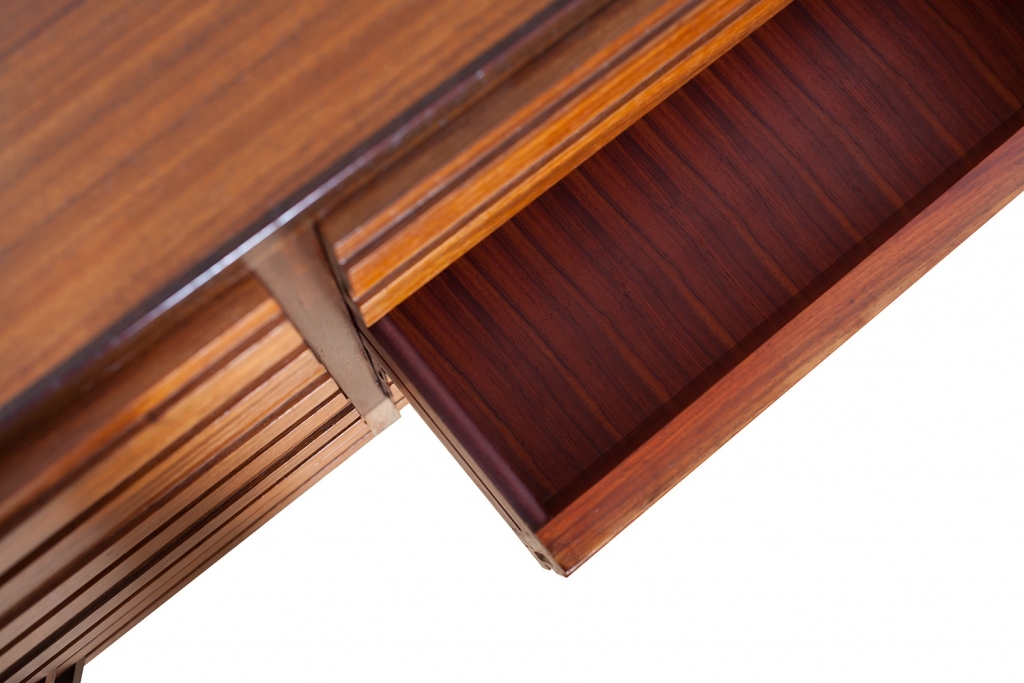 Walnut Chest Of Drawers, Luciano Frigerio - 1970s