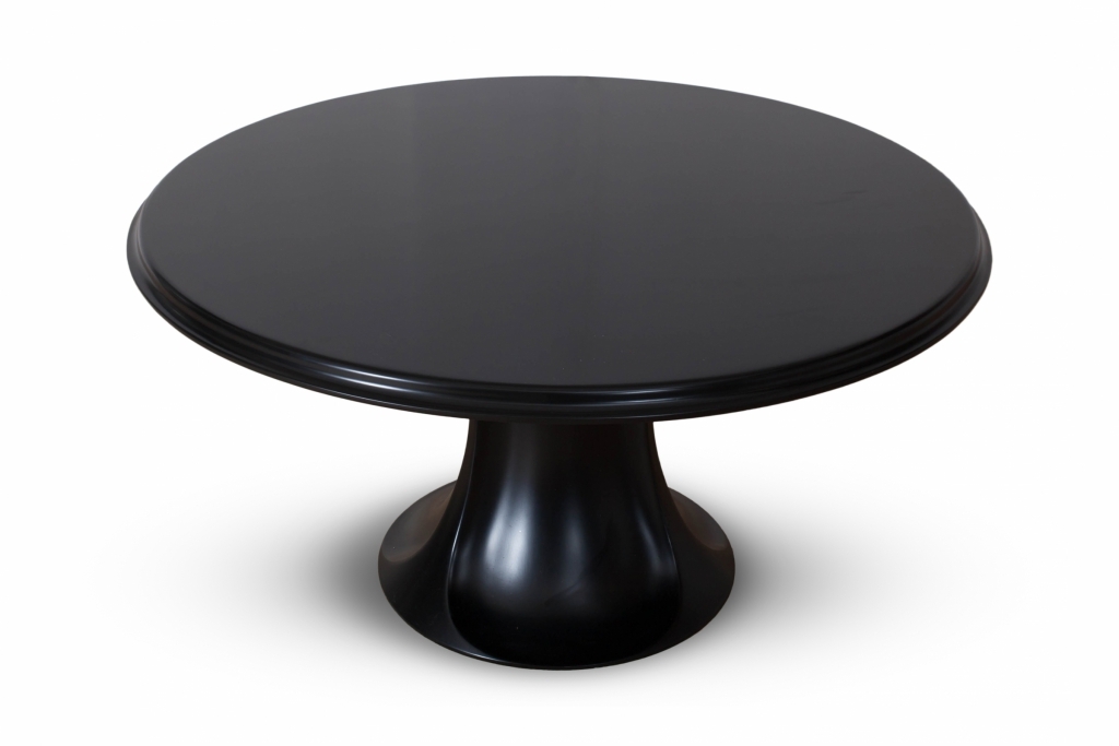 Black Dining Room Set By Pierluigi Spadolini - 1971