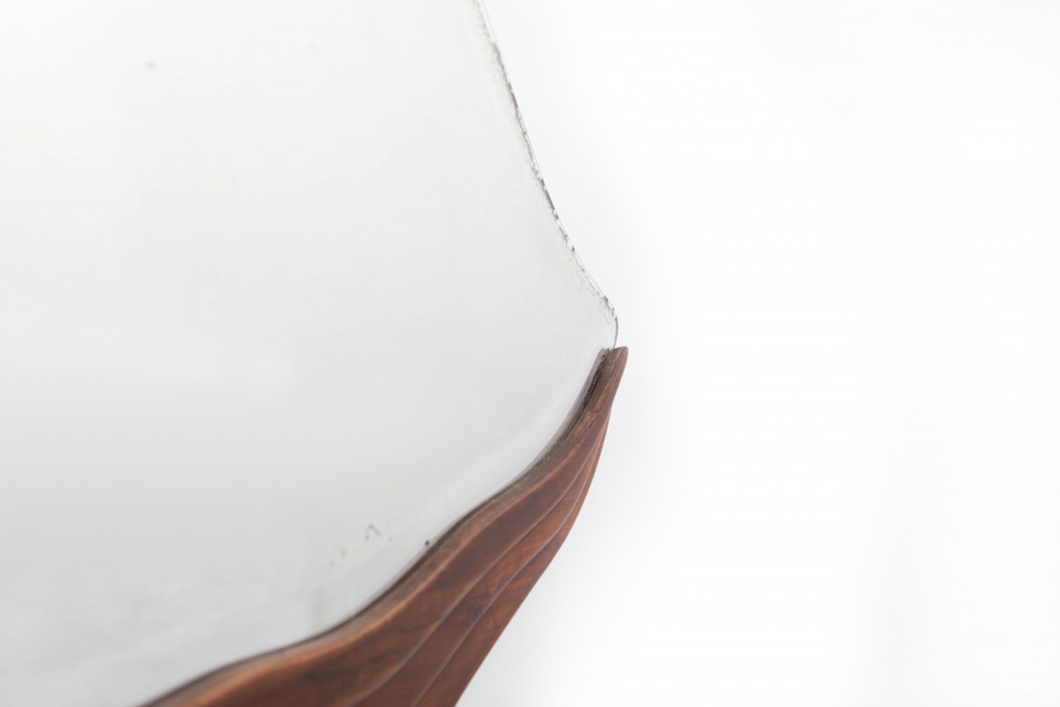 Antique Nouvelle Vague Mirror - 1960s