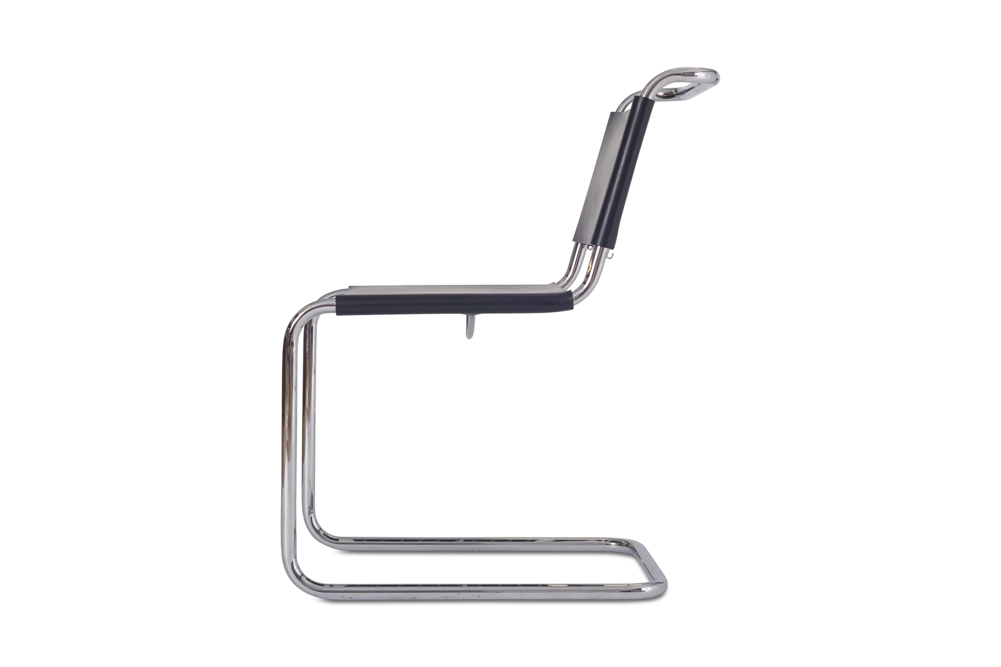 Marcel Breuer B33 Leather Dining Chairs - 1950s