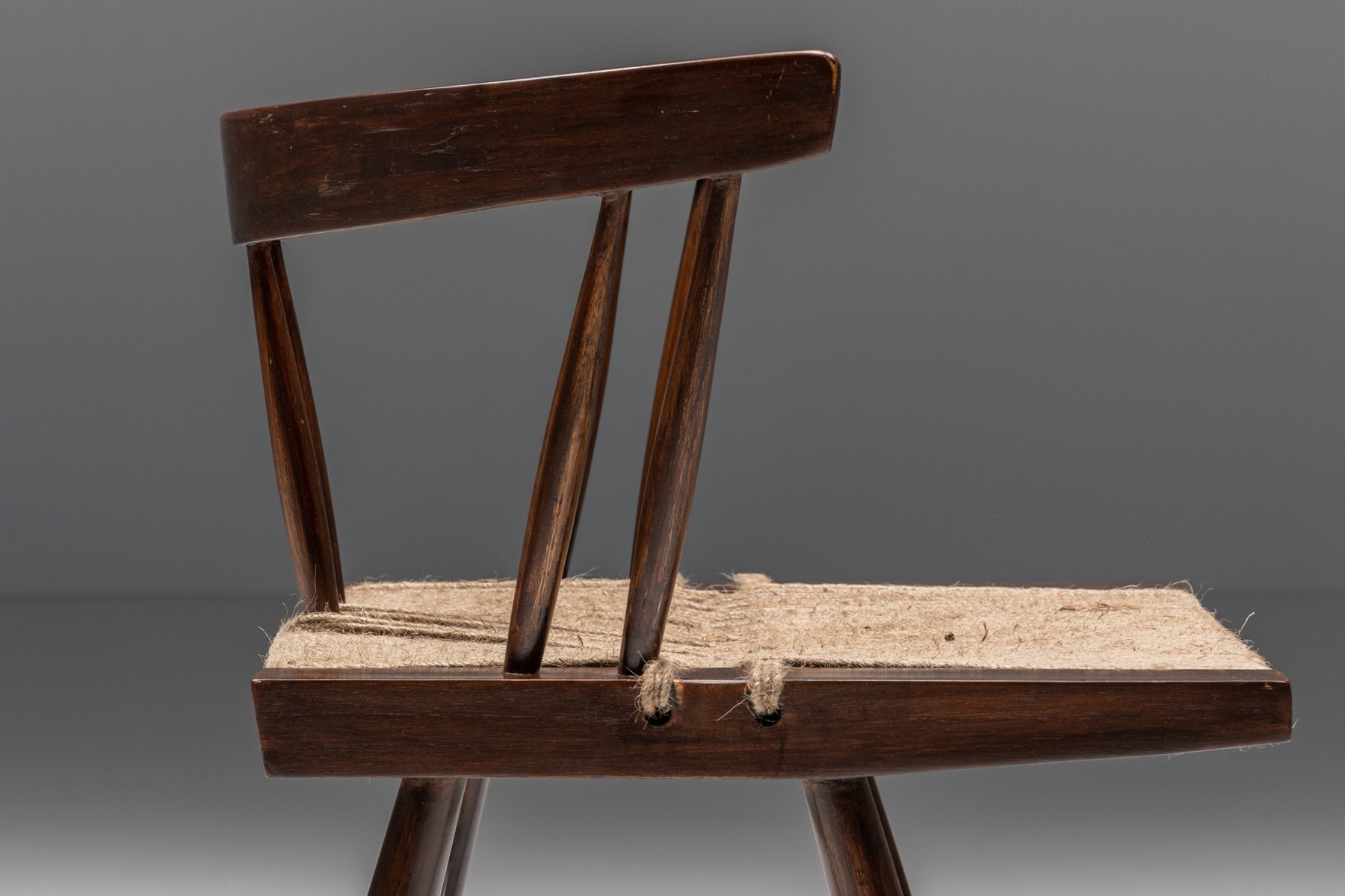 George Nakashima Grass Seated Dining Chairs - 1960