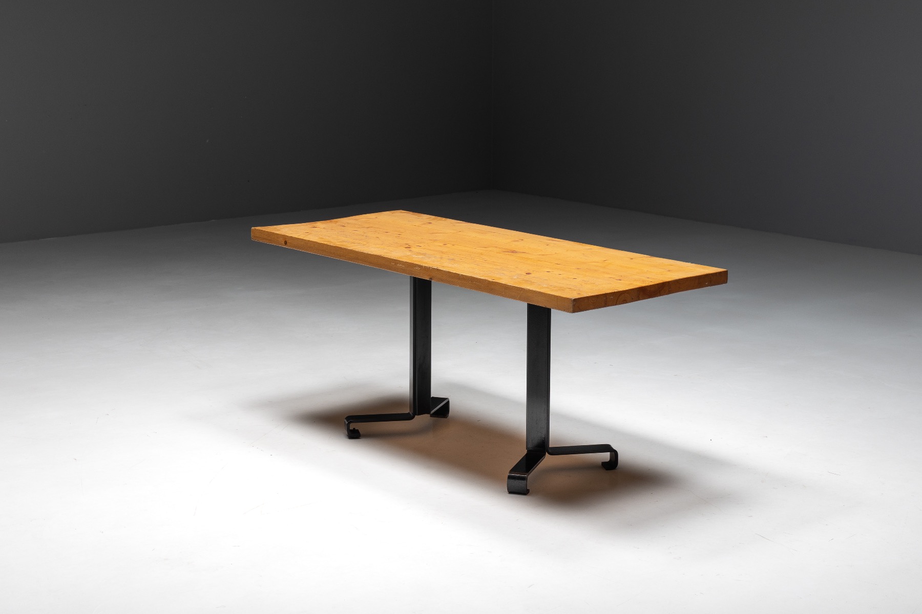 Dining Table by Charlotte Perriand for 'Les Arcs' - 1960s