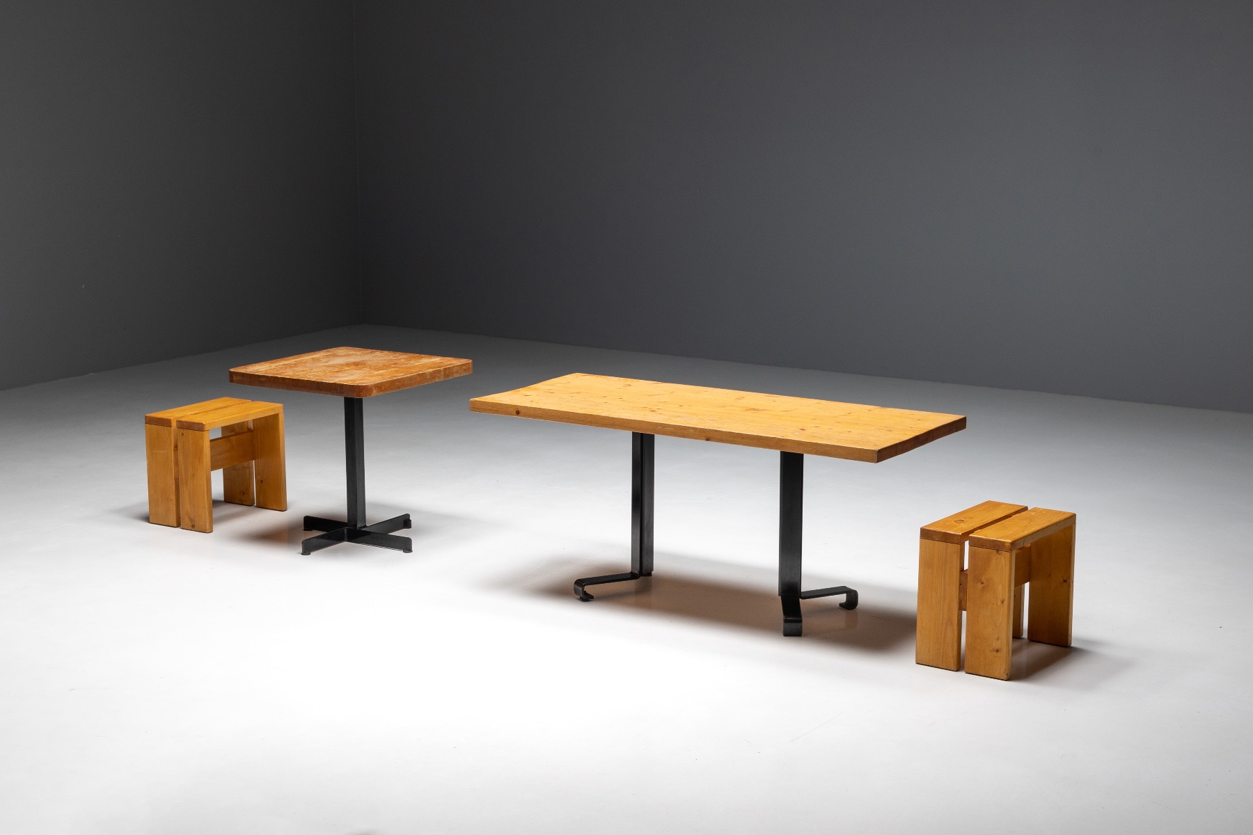 Dining Table by Charlotte Perriand for 'Les Arcs' - 1960s