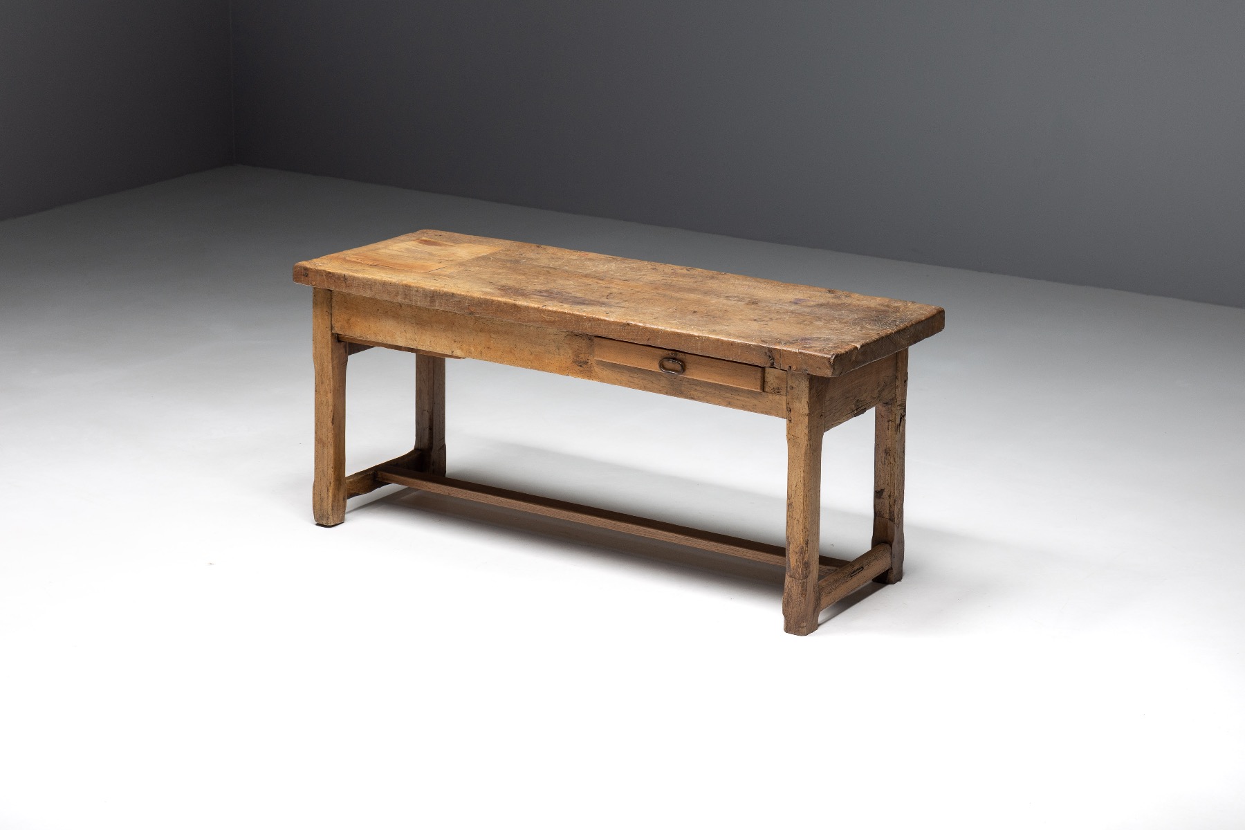 Rustic Art Populaire Writing Table - 1900s