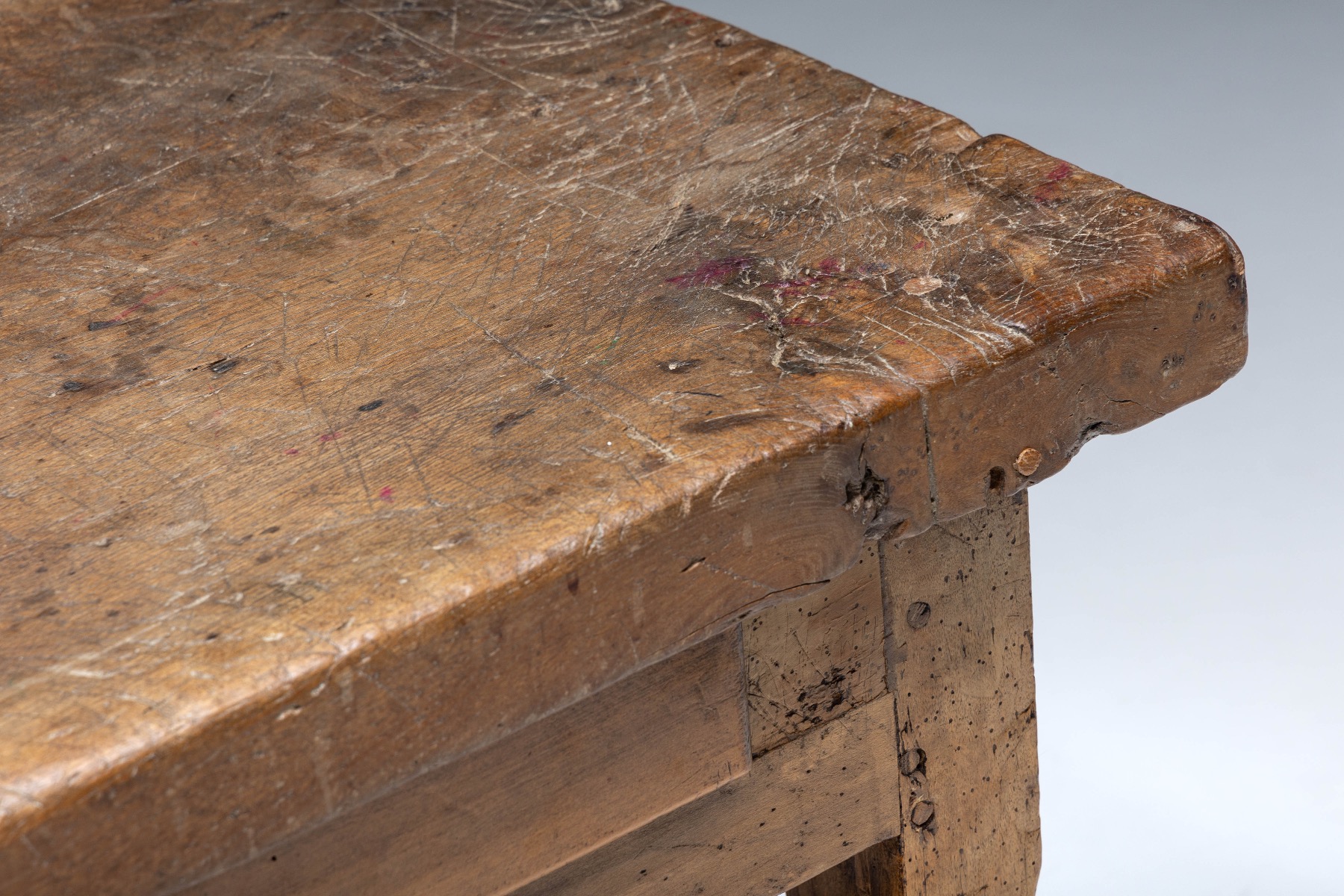 Rustic Art Populaire Writing Table - 1900s
