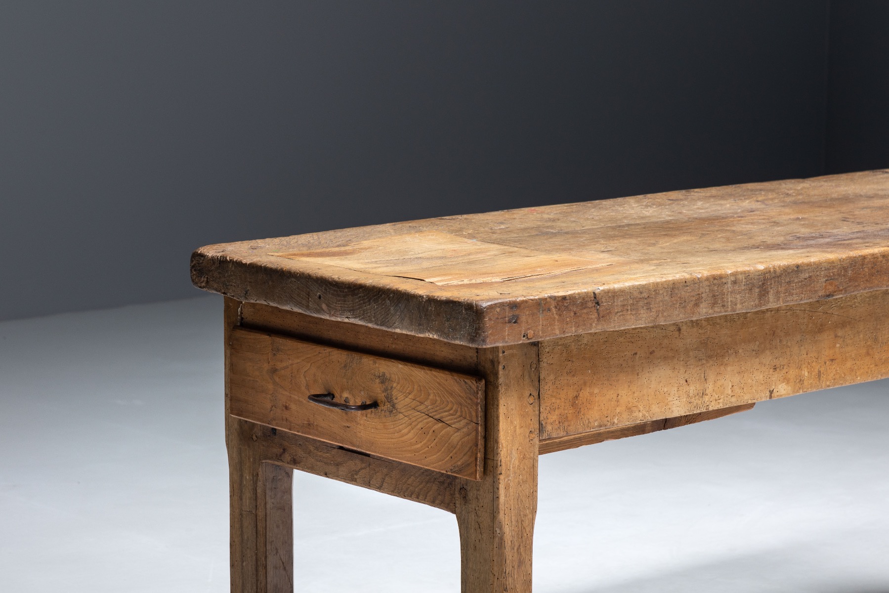 Rustic Art Populaire Writing Table - 1900s