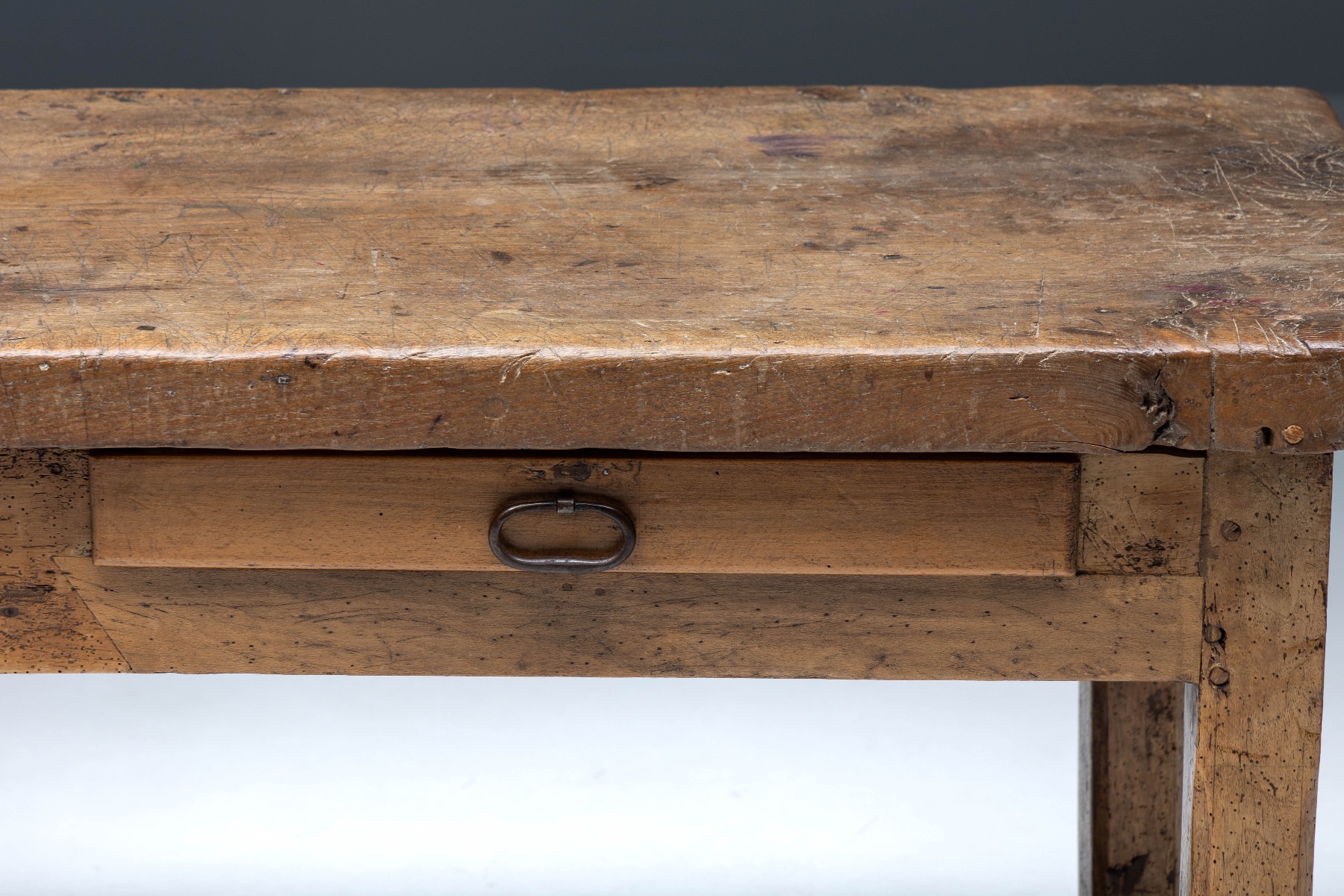 Rustic Art Populaire Writing Table - 1900s
