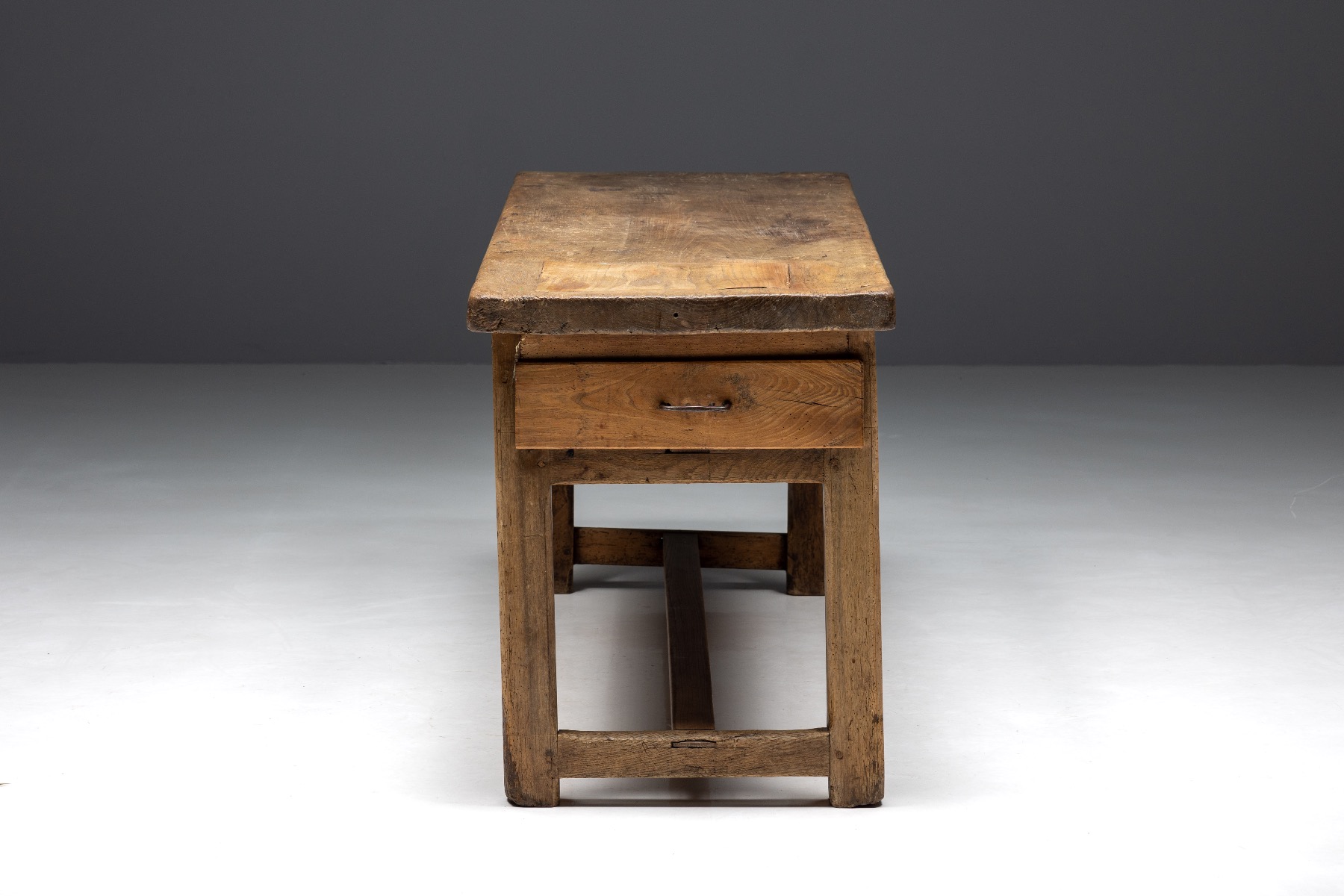 Rustic Art Populaire Writing Table - 1900s