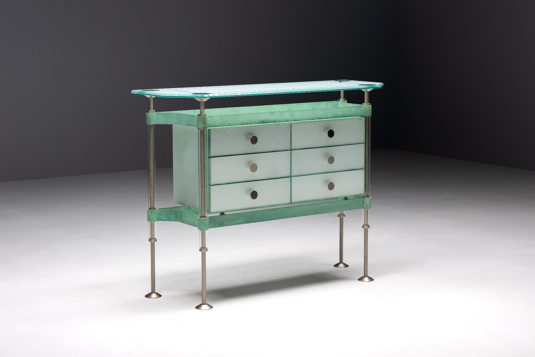 Postmodern Cabinet by De Coene - 1980s