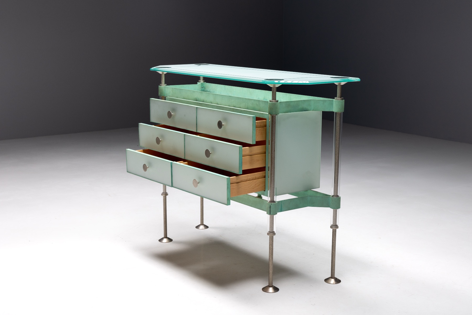 Postmodern Cabinet by De Coene - 1980s