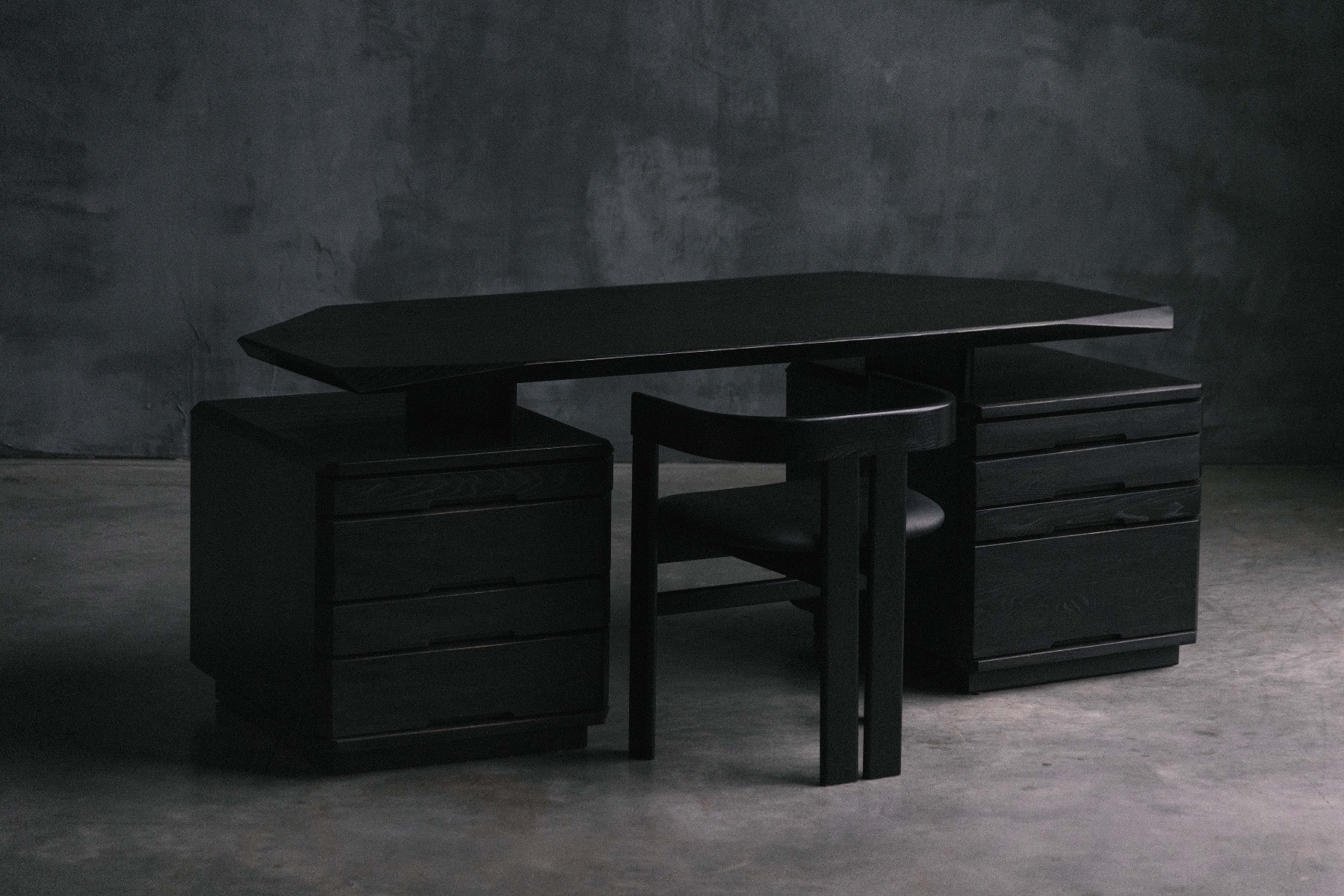 Pierre Chapo B40 Desk Solid Elm - 1960s