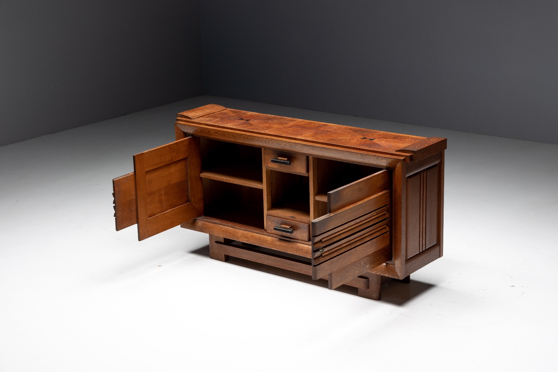 Art Deco Sideboard by Charles Dudouyt - 1940s