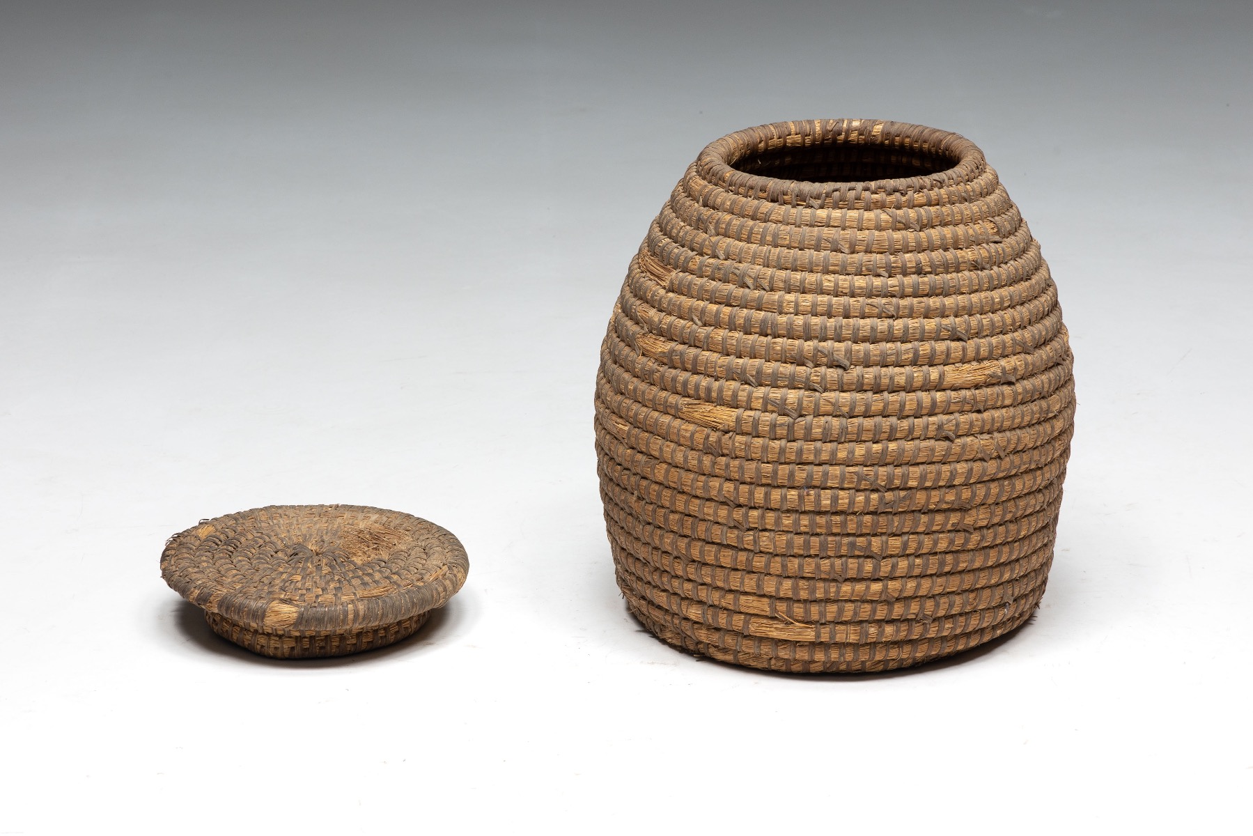 Set of Folk Art Baskets - Early 20th Century