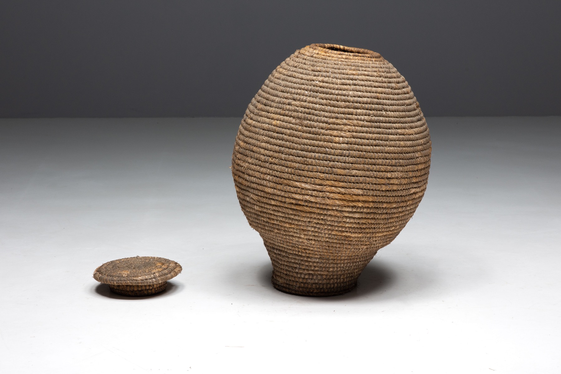 Set of Folk Art Baskets - Early 20th Century