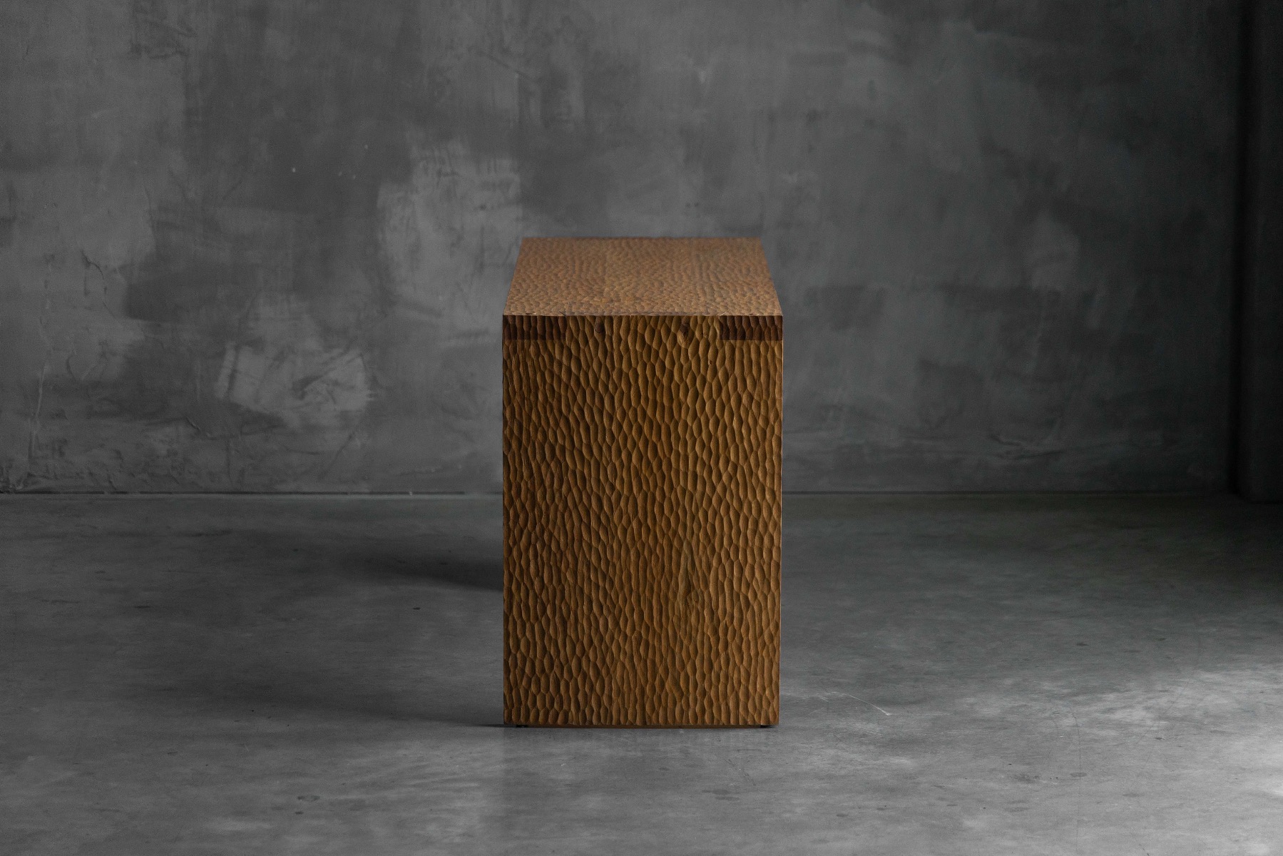 Hand-Carved Oak Console Table - Early 21st Century