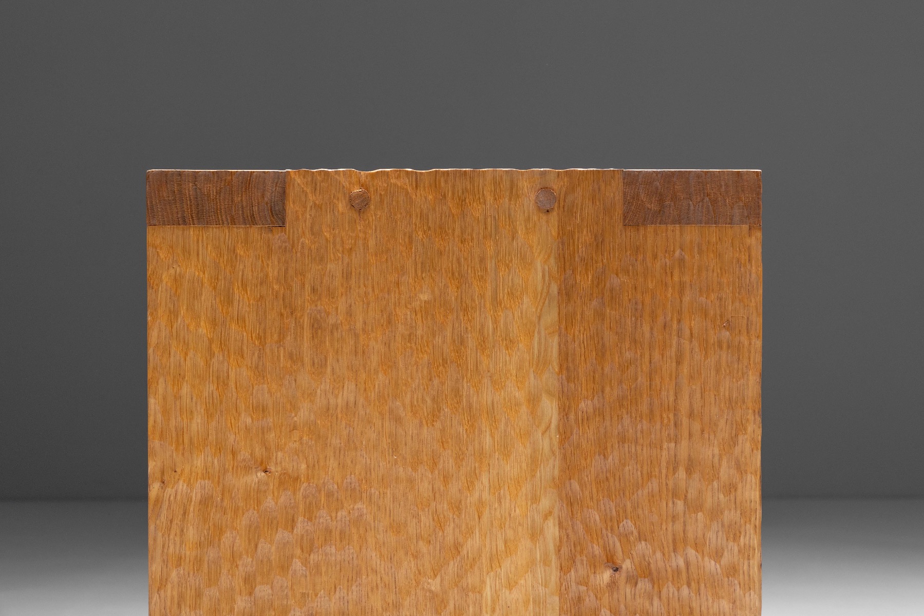 Hand-Carved Oak Console Table - Early 21st Century
