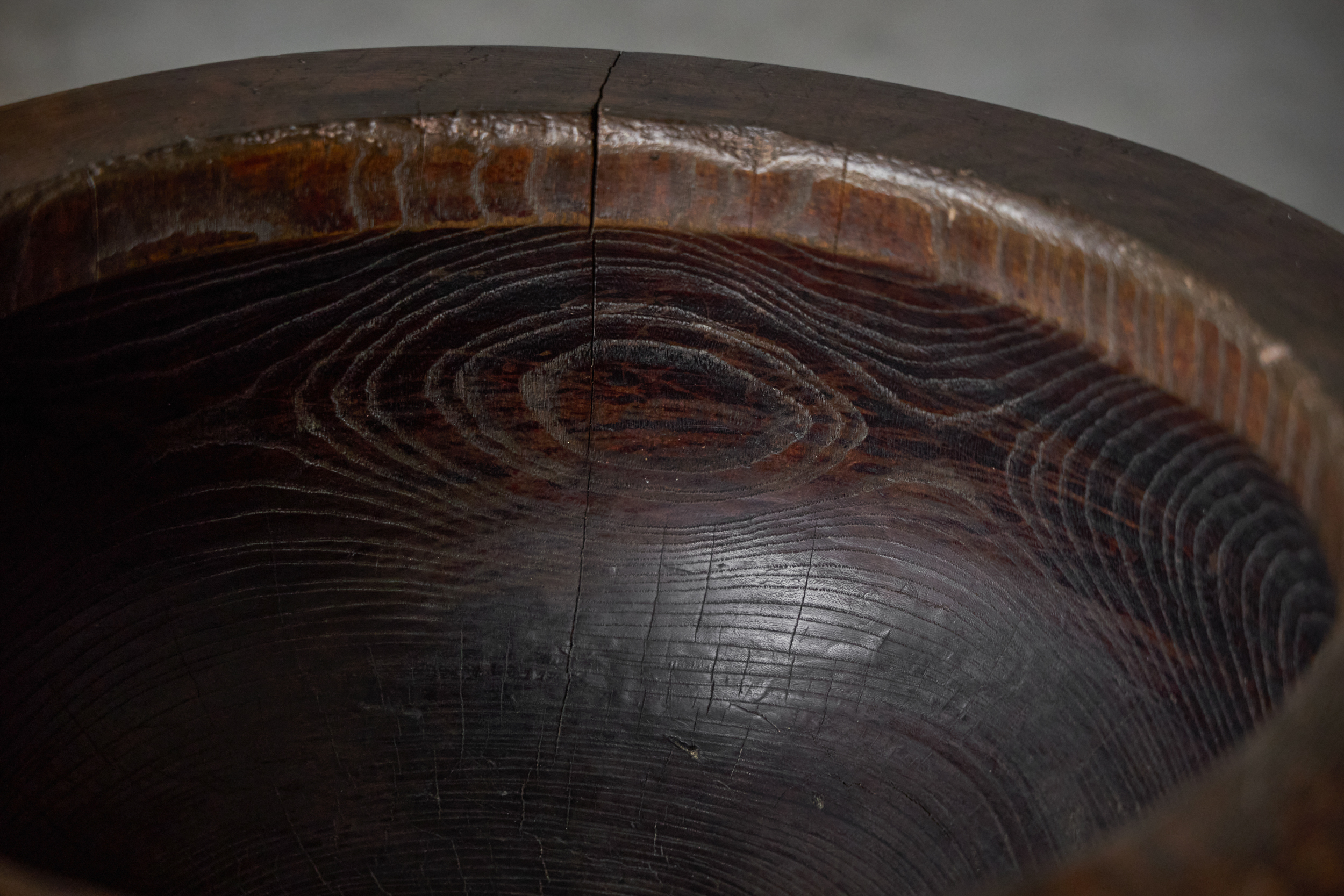 Hand-Carved Sculptural Usu Mortar, Japan - Early 20th Century
