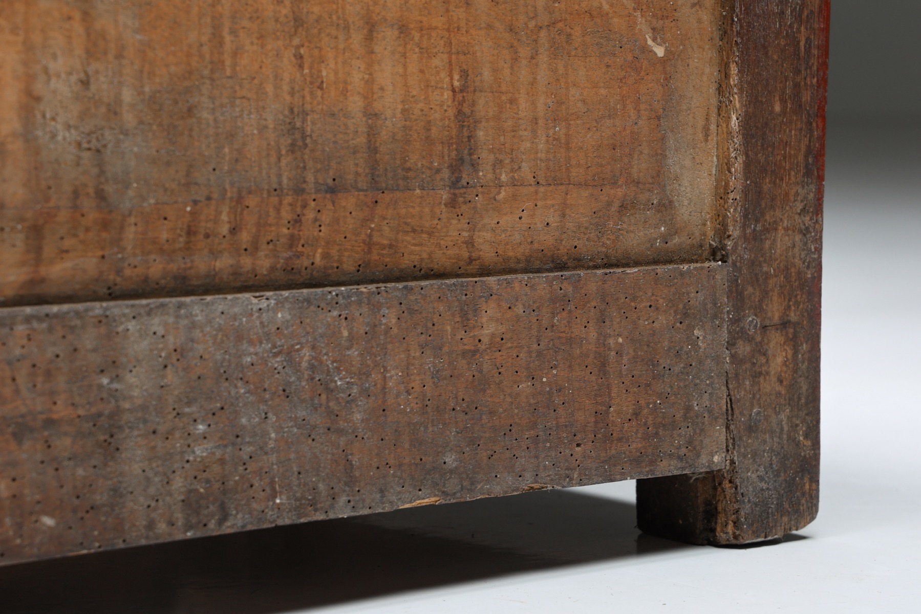 High Back Wooden Wabi-Sabi  Pray Bench I - 1880's