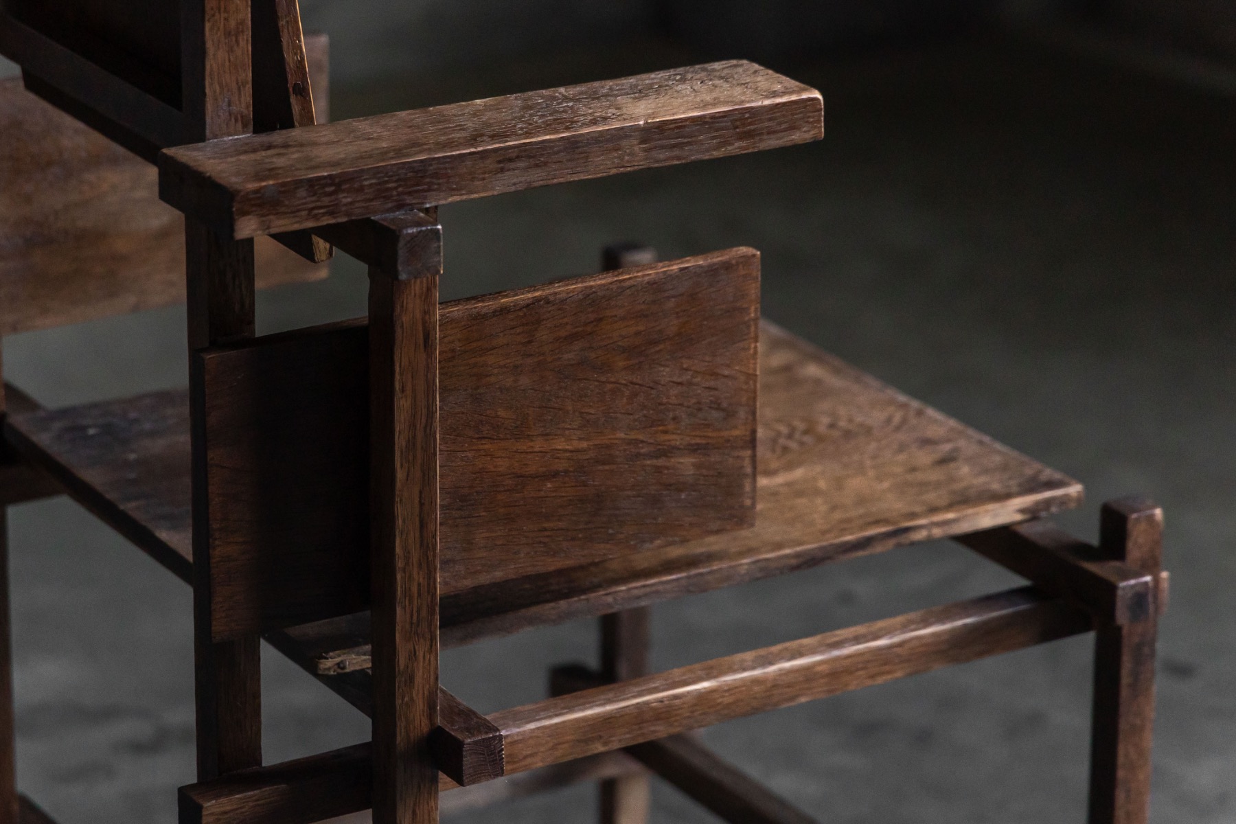 High Chair, Attributed to Gerrit Rietveld, Netherlands - design ca. 1920