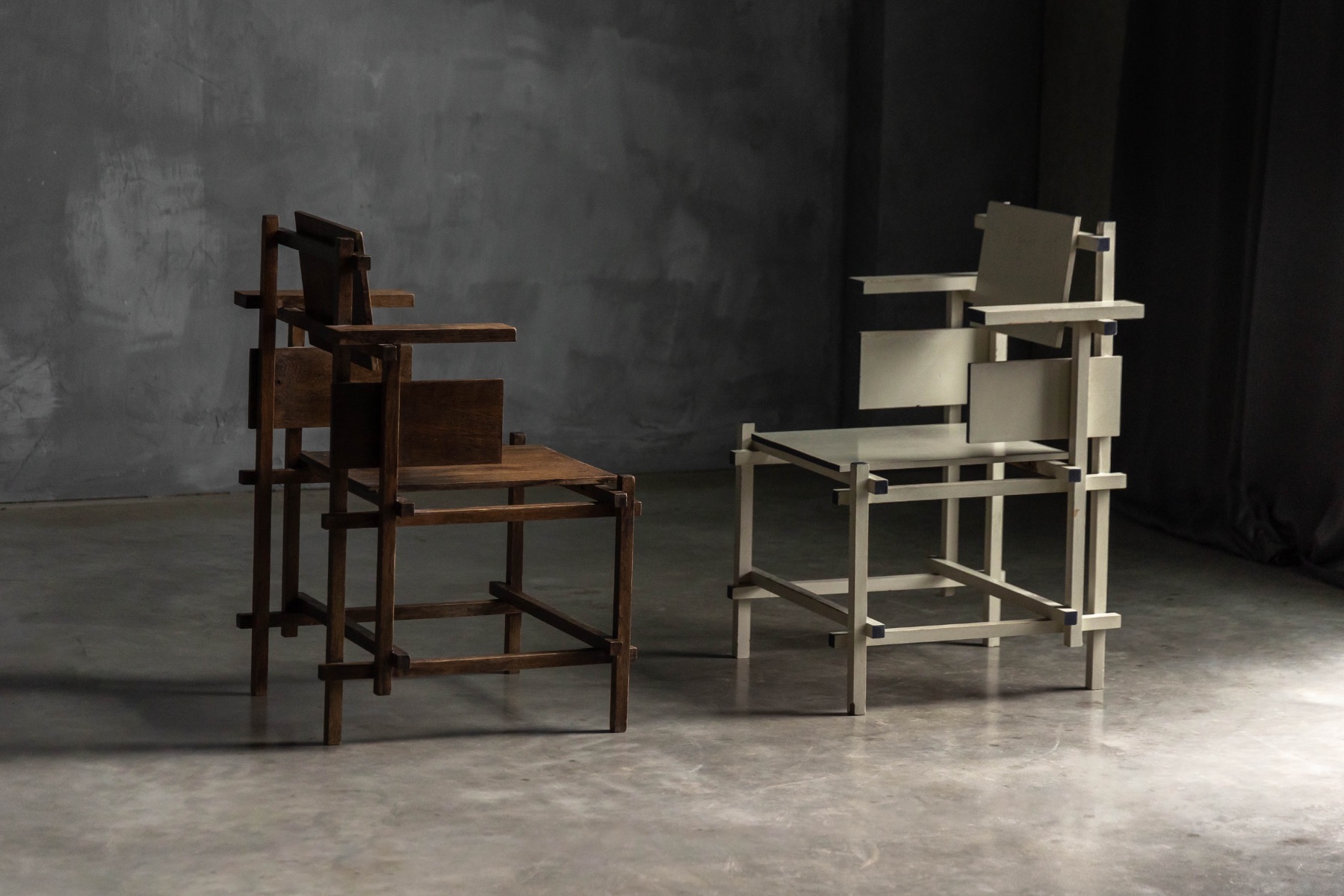 High Chair, Attributed to Gerrit Rietveld, Netherlands - design ca. 1920