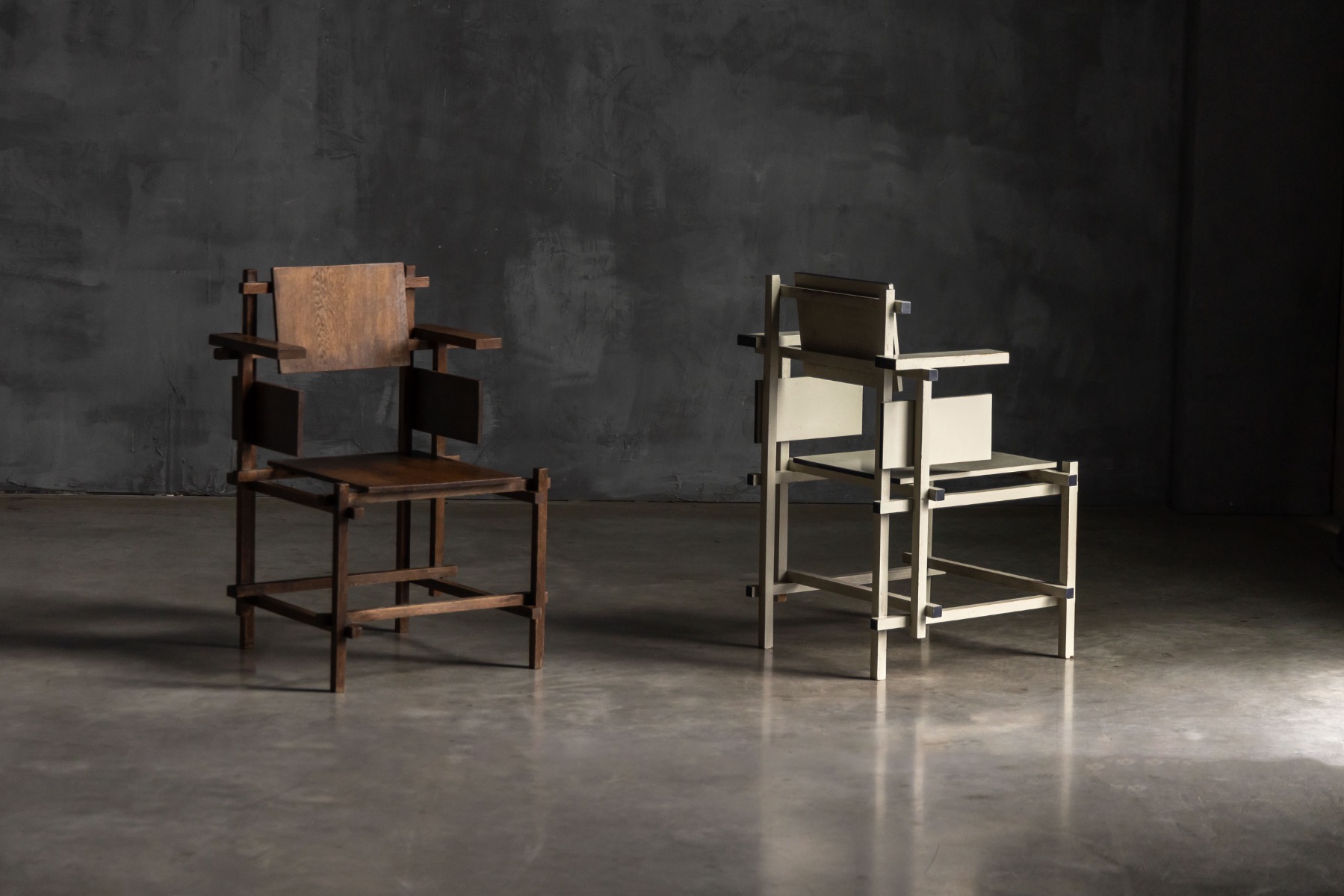 High Chair, Attributed to Gerrit Rietveld, Netherlands - design ca. 1920