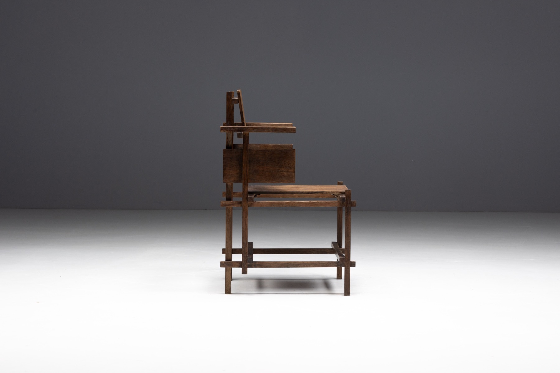 High Chair, Attributed to Gerrit Rietveld, Netherlands - design ca. 1920