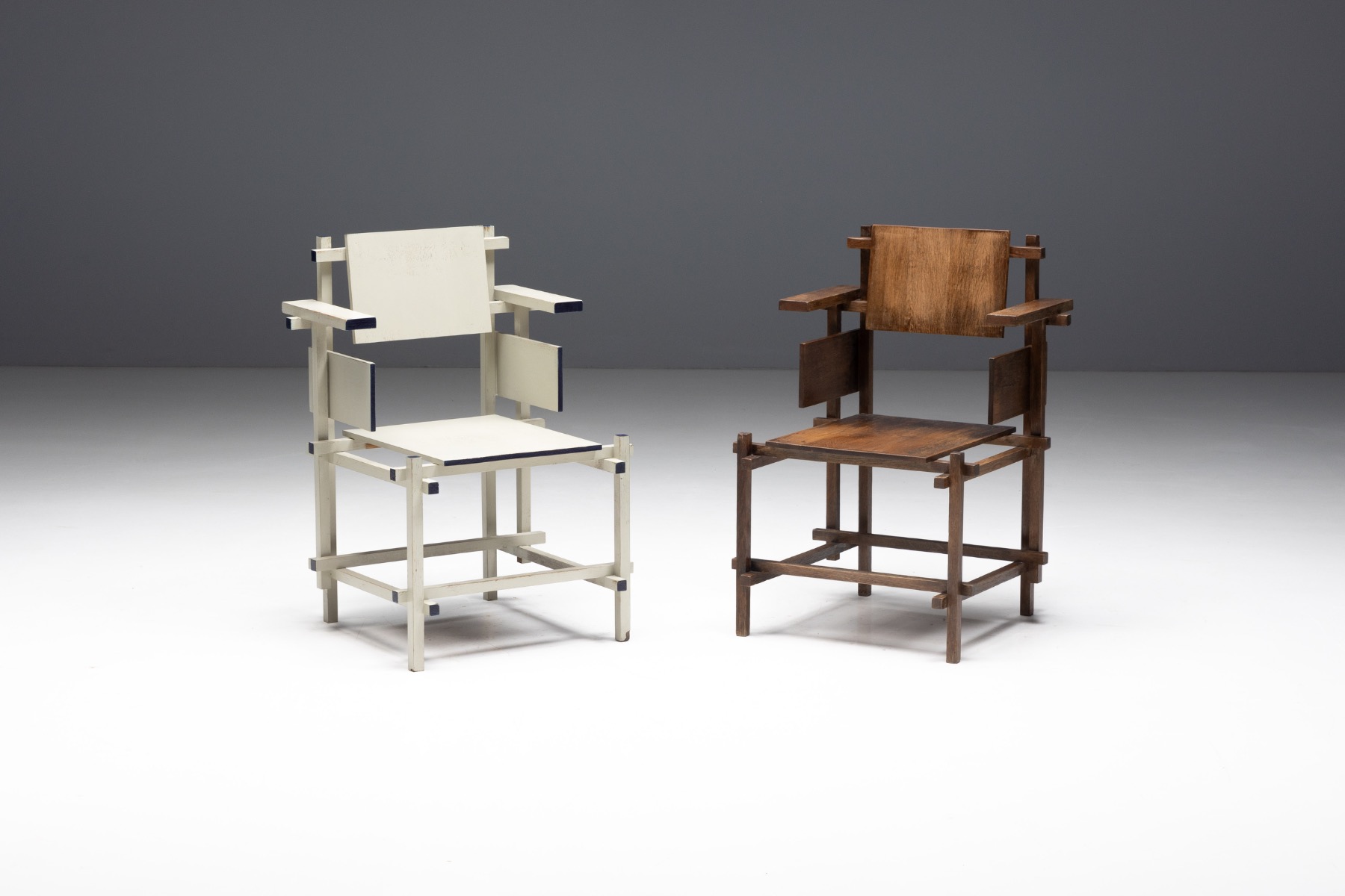 High Chair, Attributed to Gerrit Rietveld, Netherlands - design ca. 1920