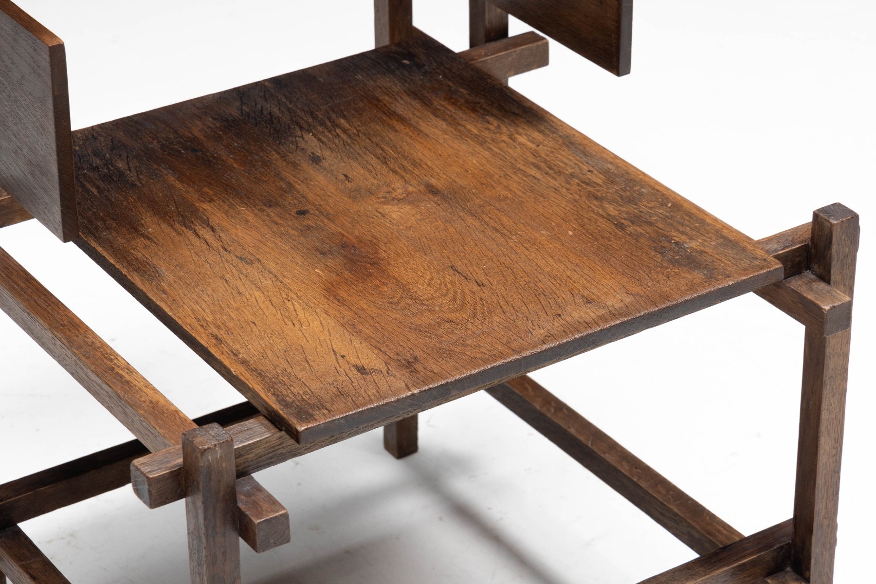 High Chair, Attributed to Gerrit Rietveld, Netherlands - design ca. 1920