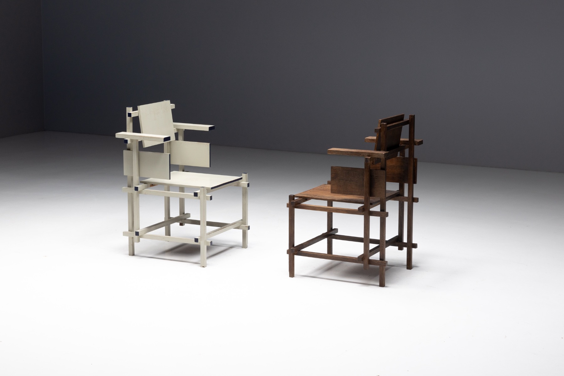 High Chair, Attributed to Gerrit Rietveld, Netherlands - design ca. 1920