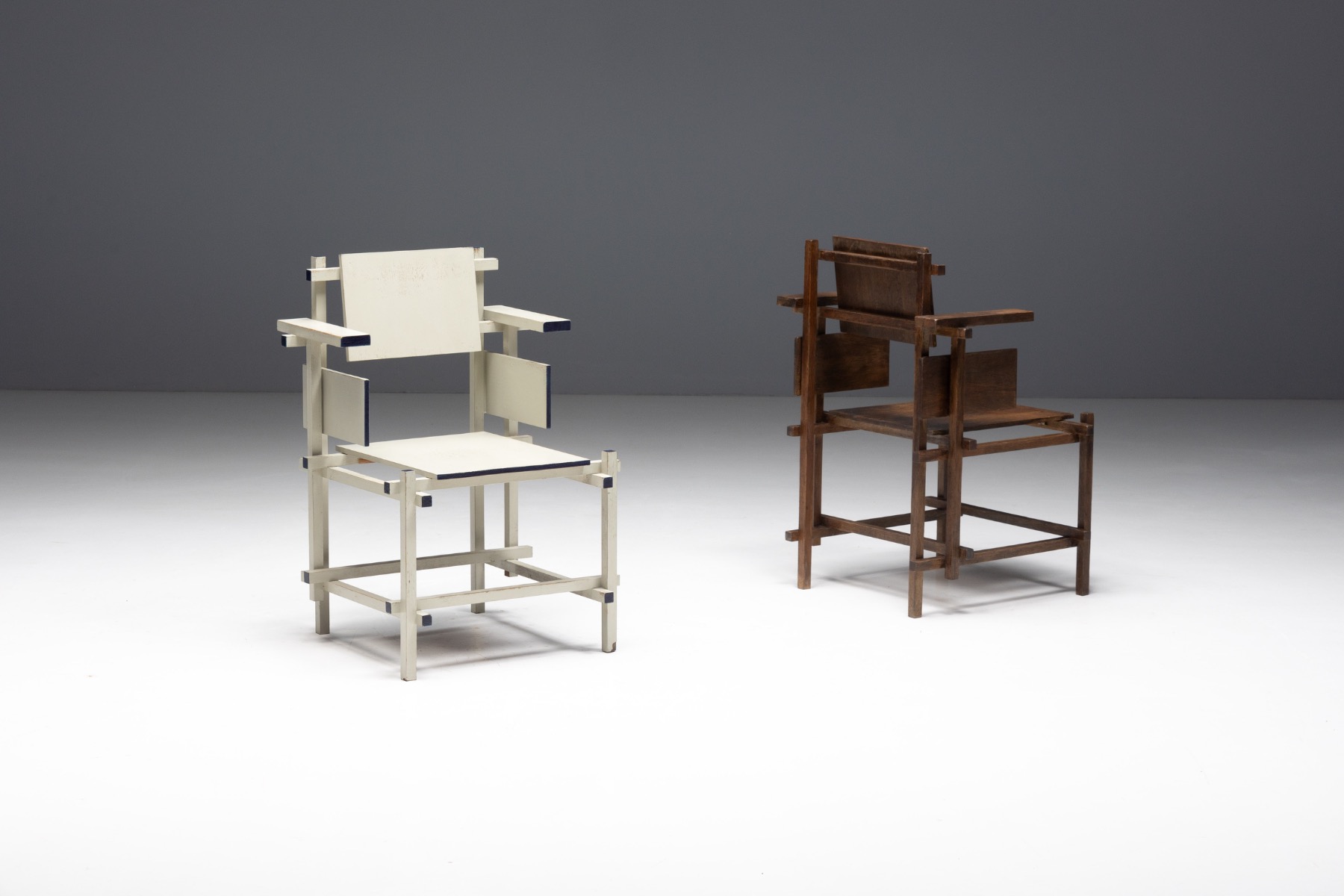High Chair, Attributed to Gerrit Rietveld, Netherlands - design ca. 1920