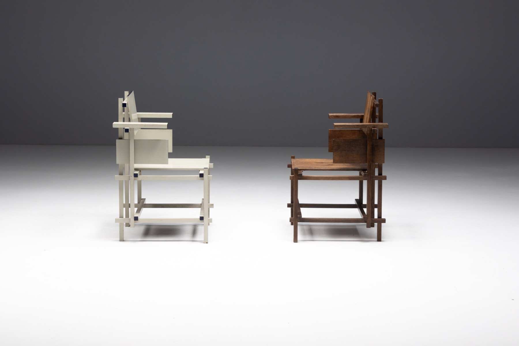 High Chair, Attributed to Gerrit Rietveld, Netherlands - design ca. 1920