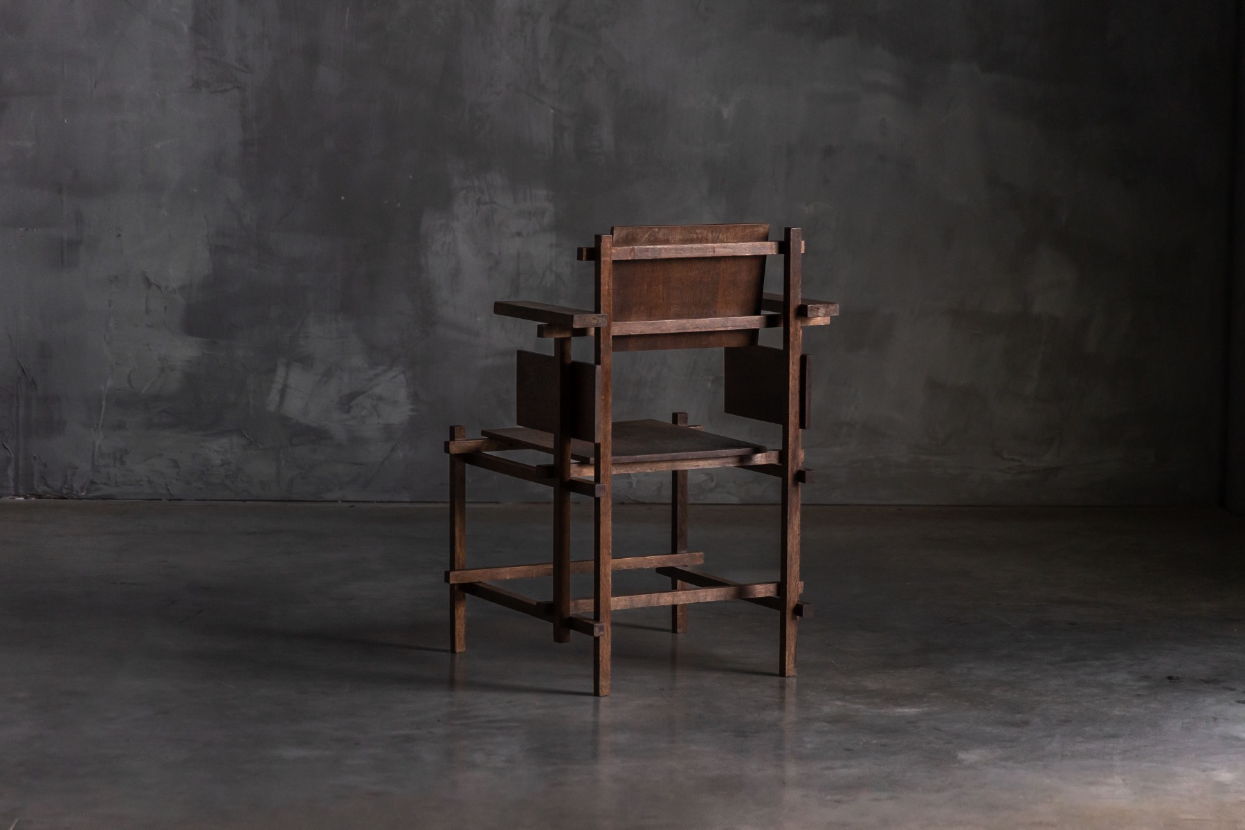 High Chair, Attributed to Gerrit Rietveld, Netherlands - design ca. 1920