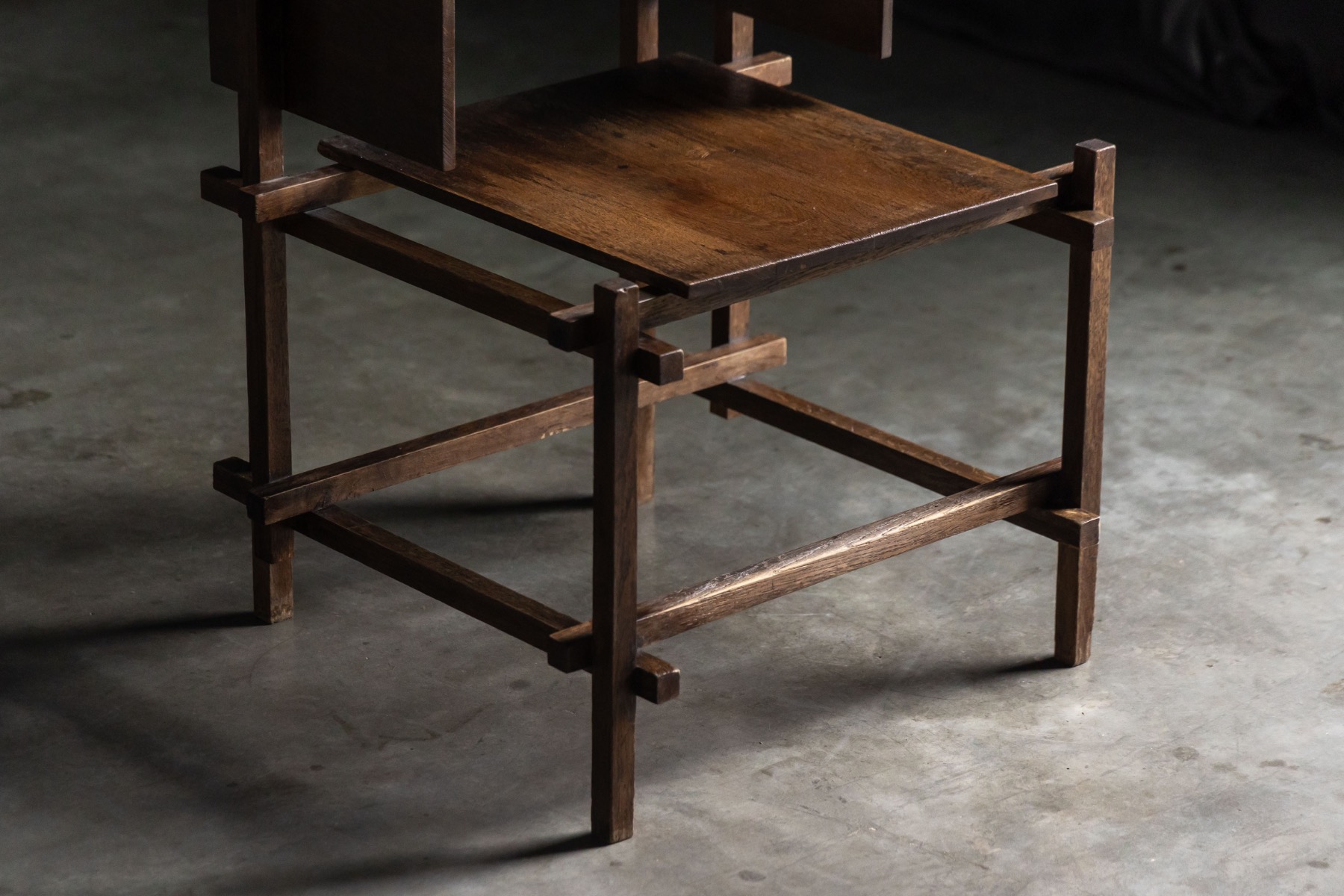 High Chair, Attributed to Gerrit Rietveld, Netherlands - design ca. 1920
