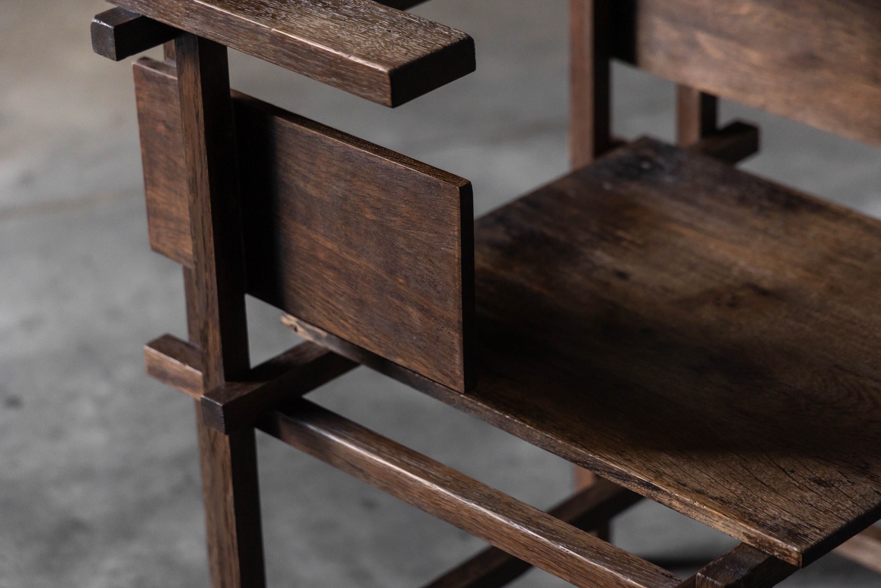 High Chair, Attributed to Gerrit Rietveld, Netherlands - design ca. 1920